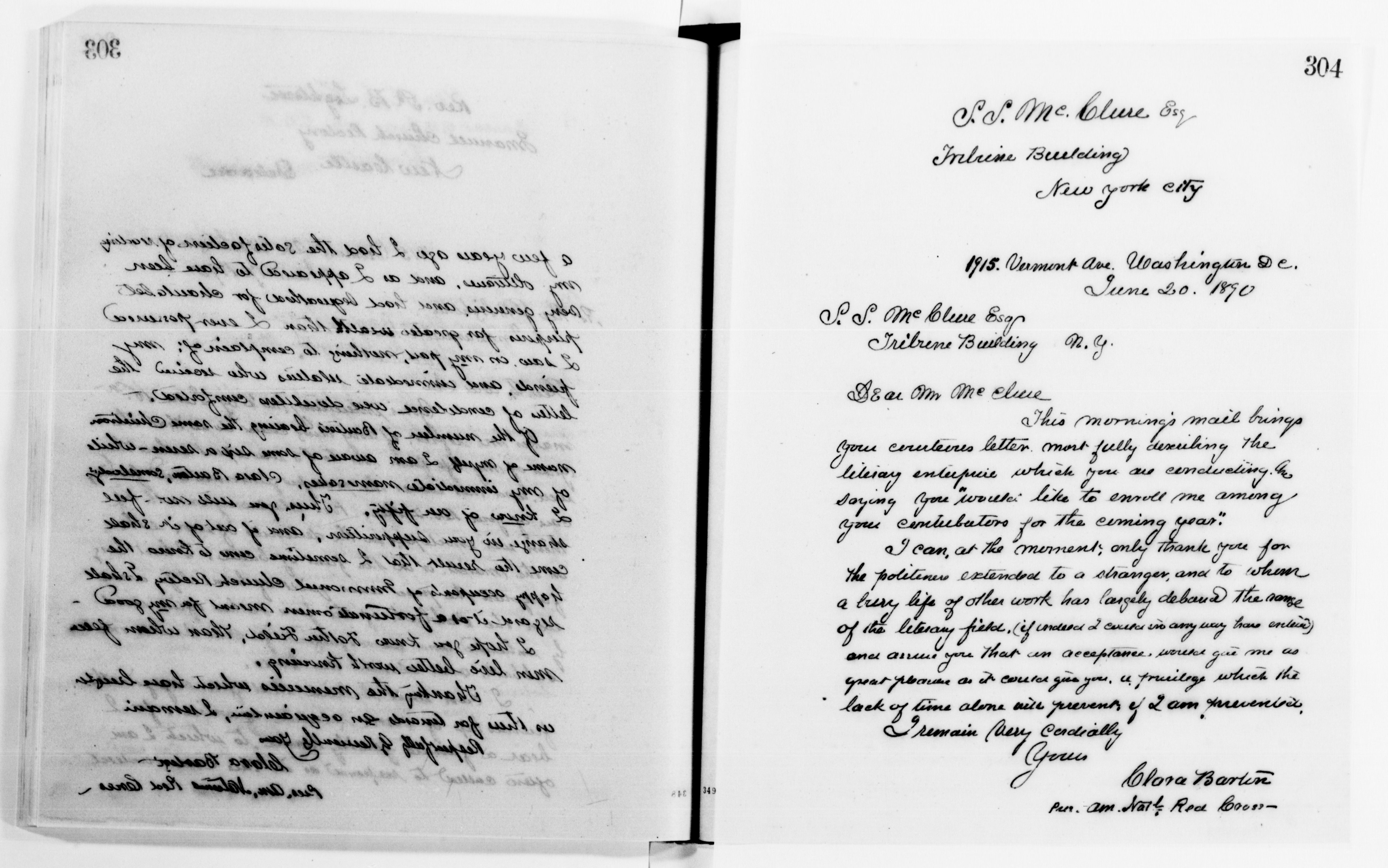 Scanned image of the current content page