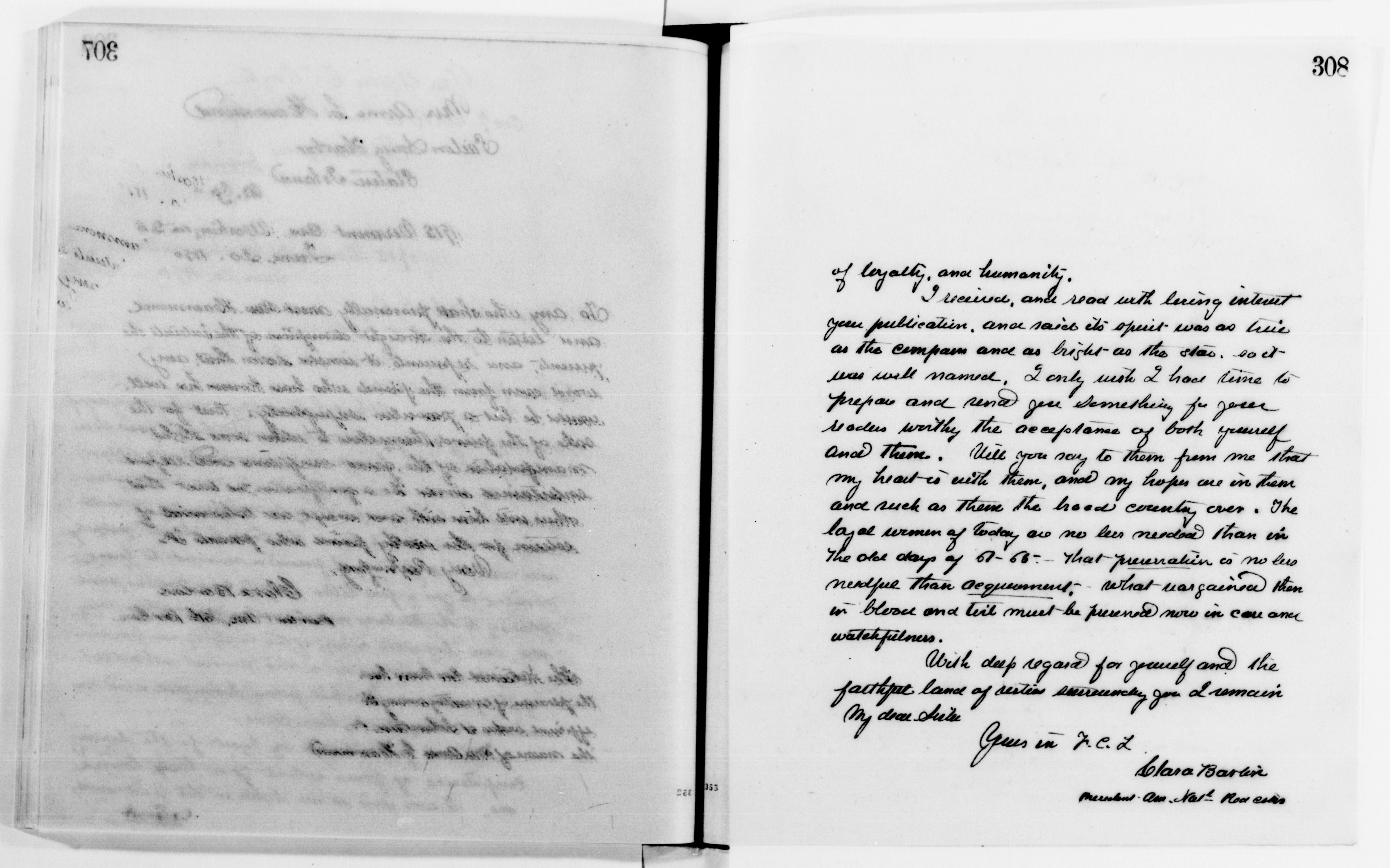 Scanned image of the current content page