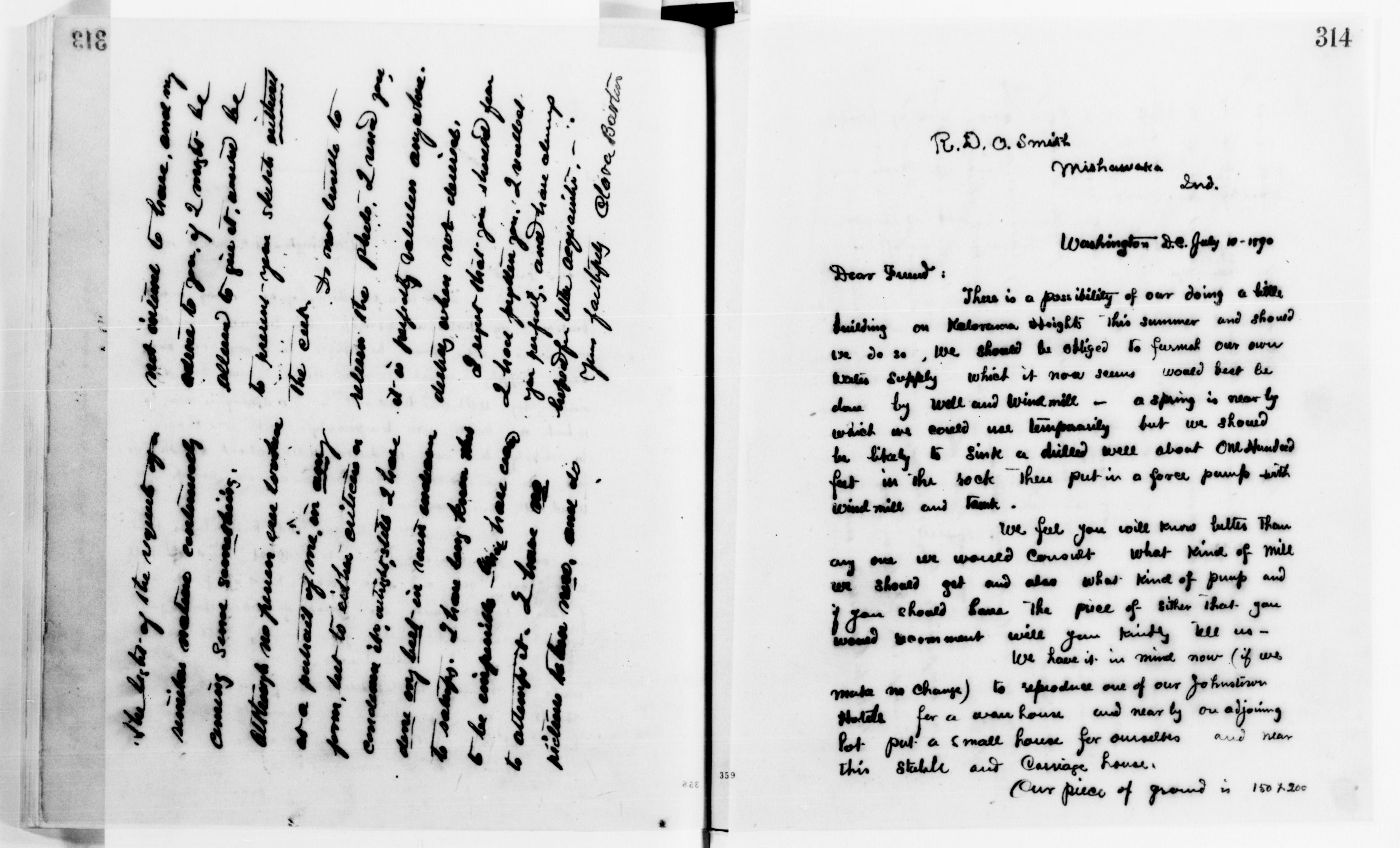 Scanned image of the current content page