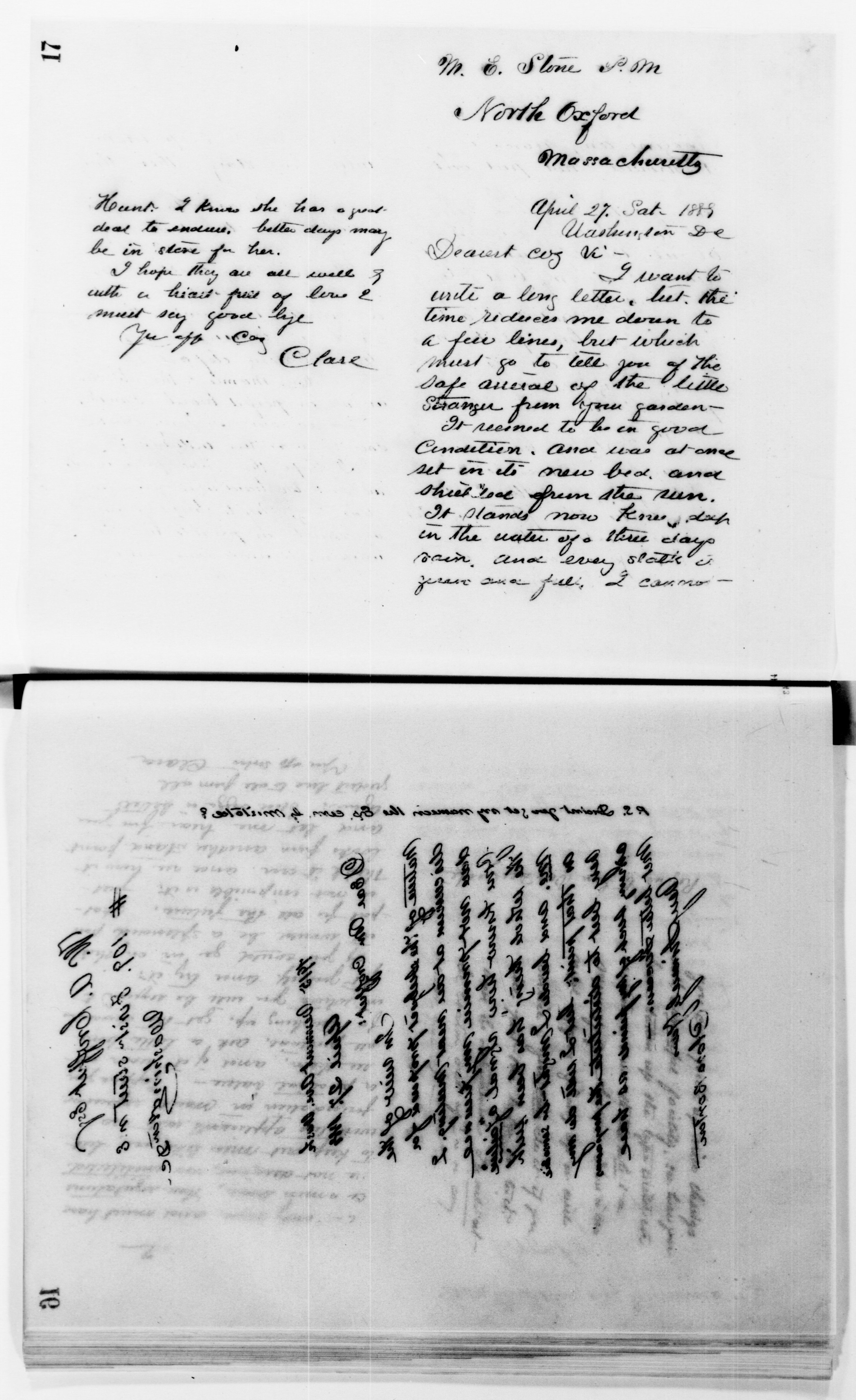 Scanned image of the current content page