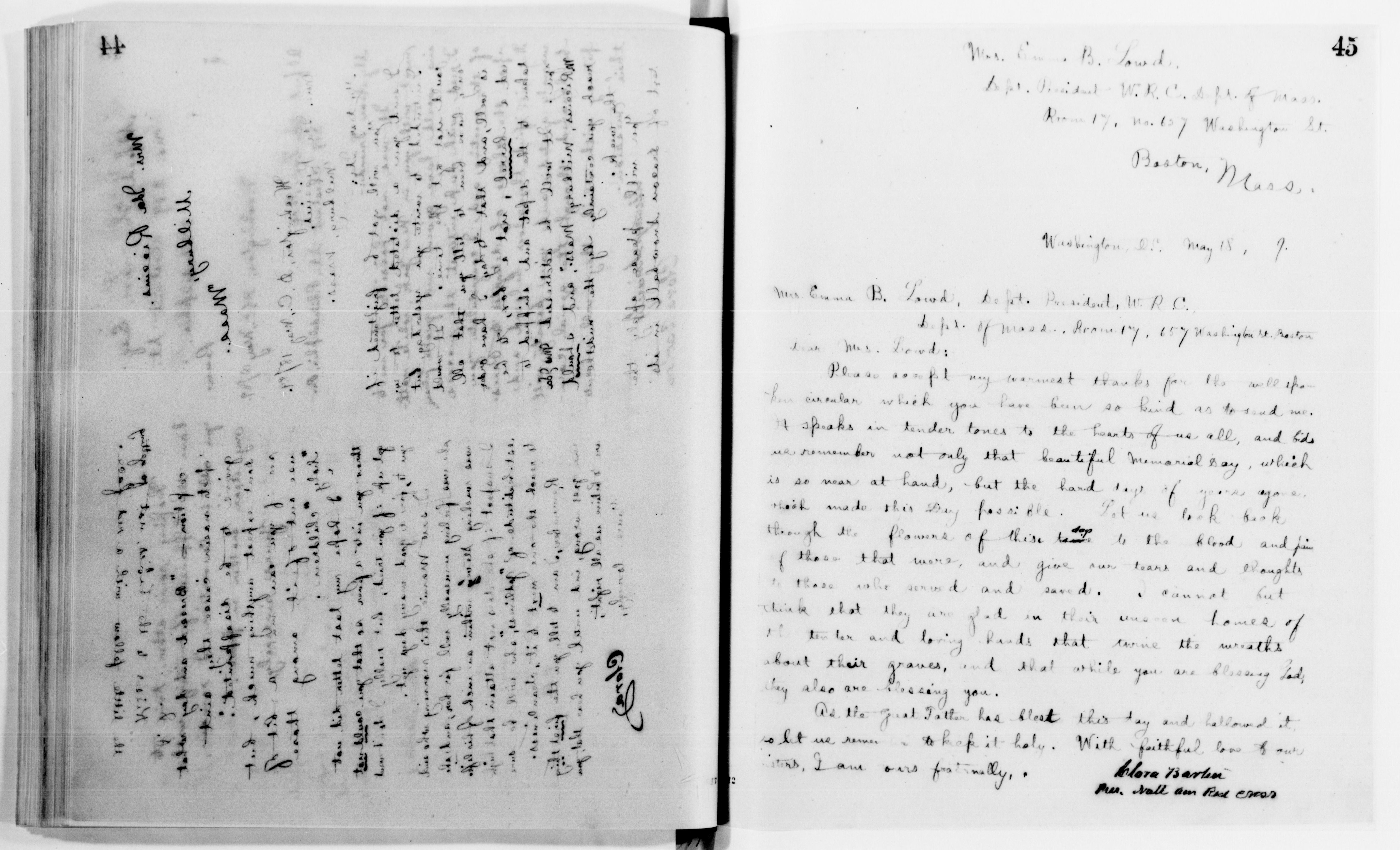 Scanned image of the current content page