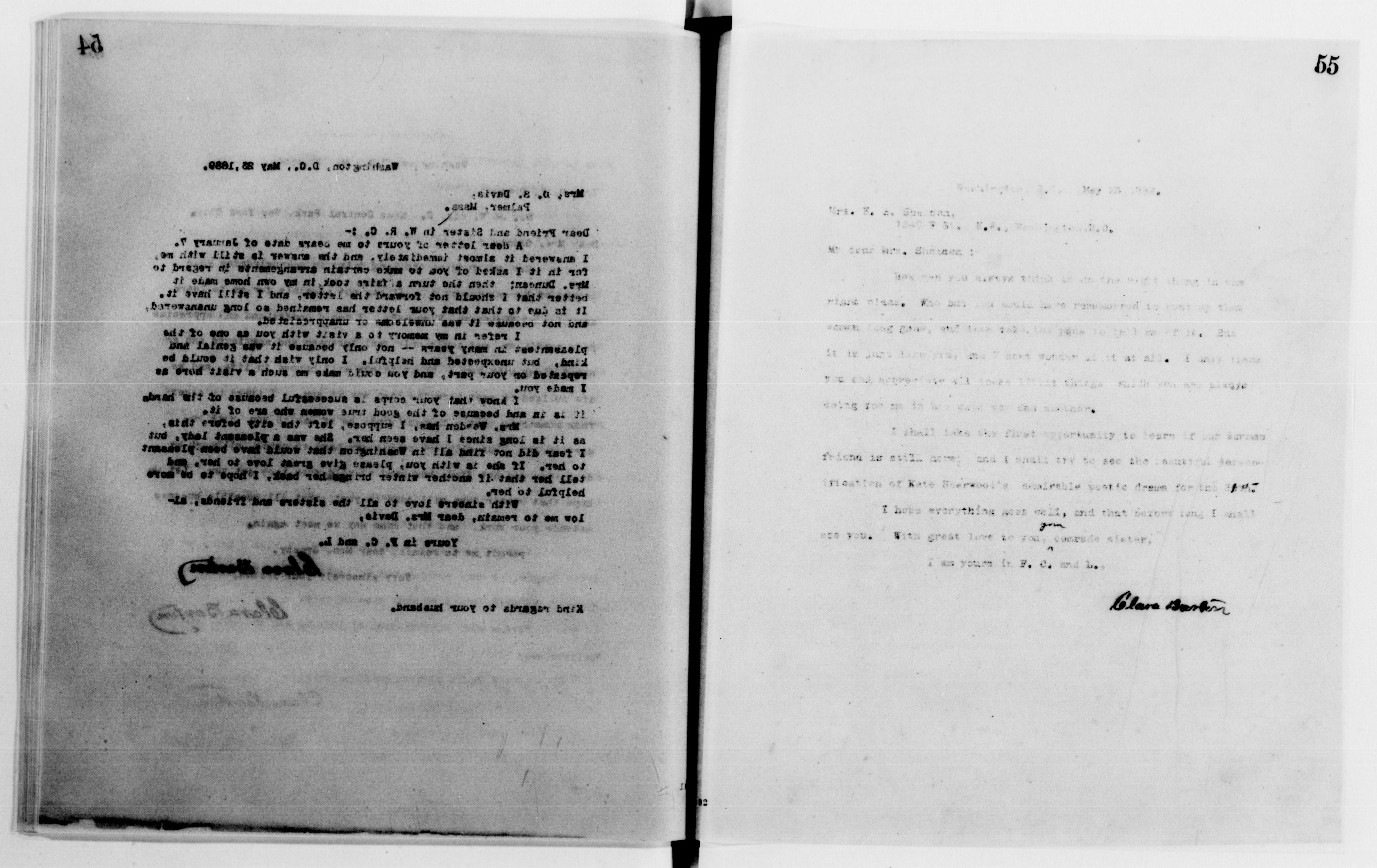 Scanned image of the current content page