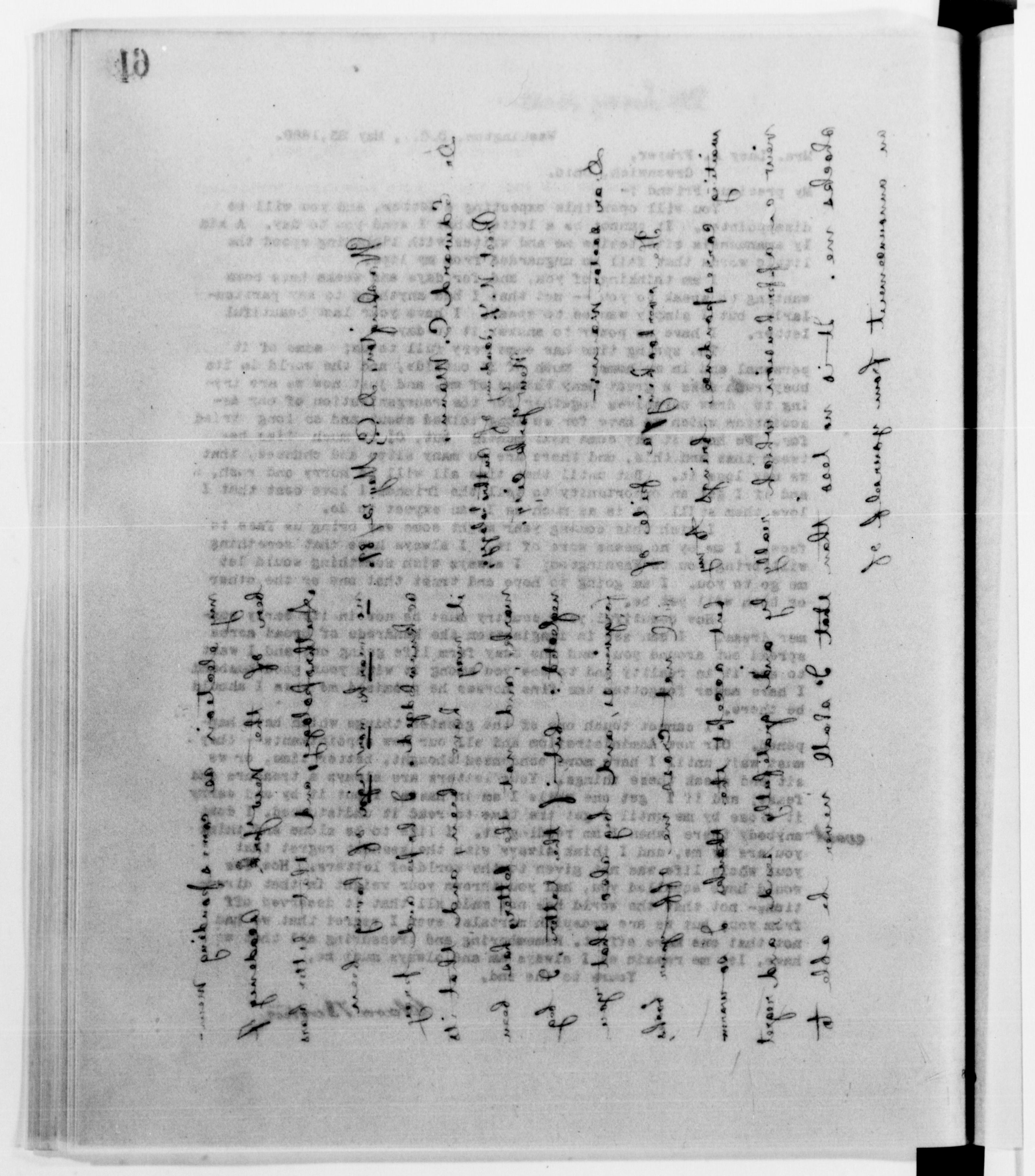 Scanned image of the current content page