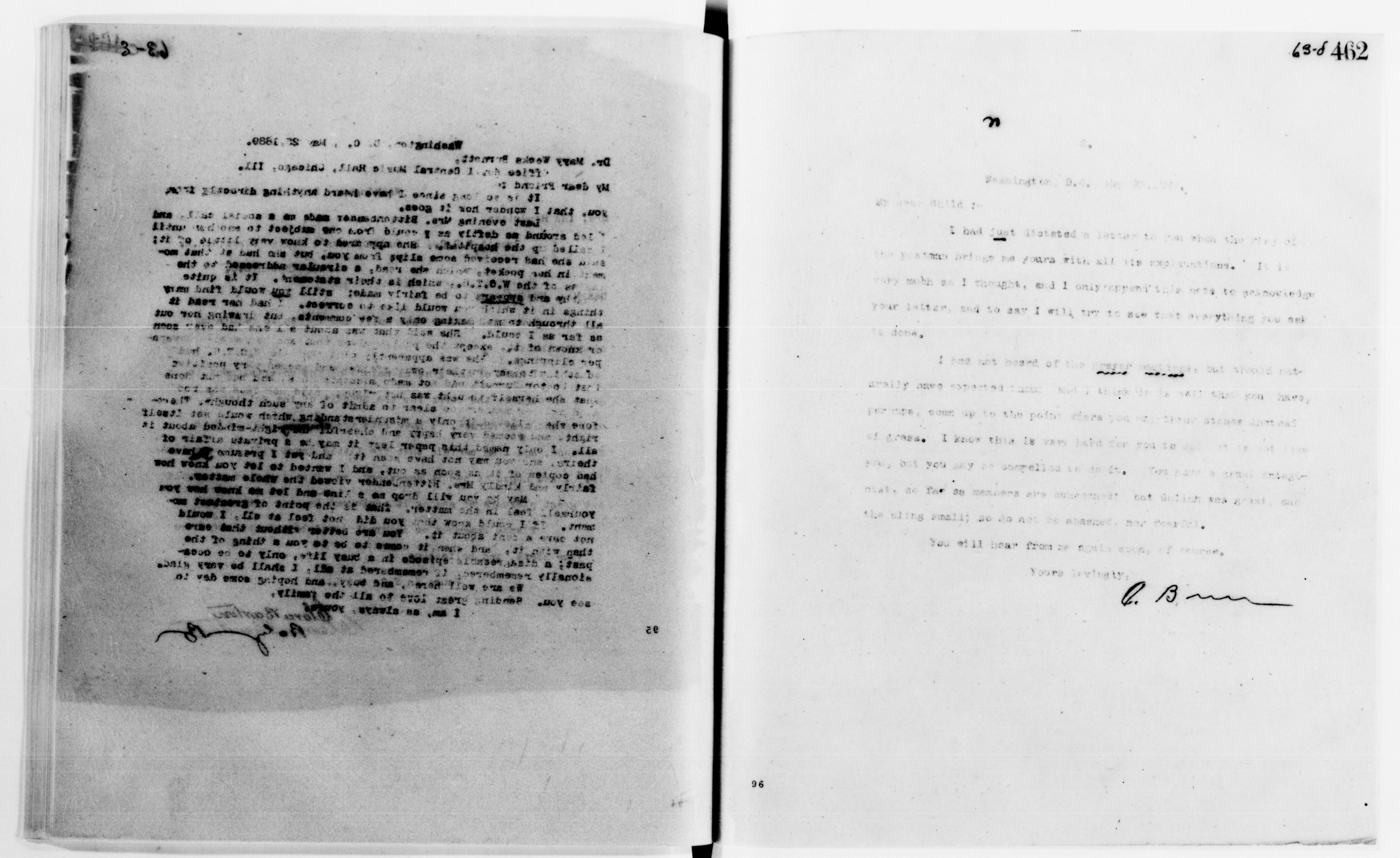 Scanned image of the current content page