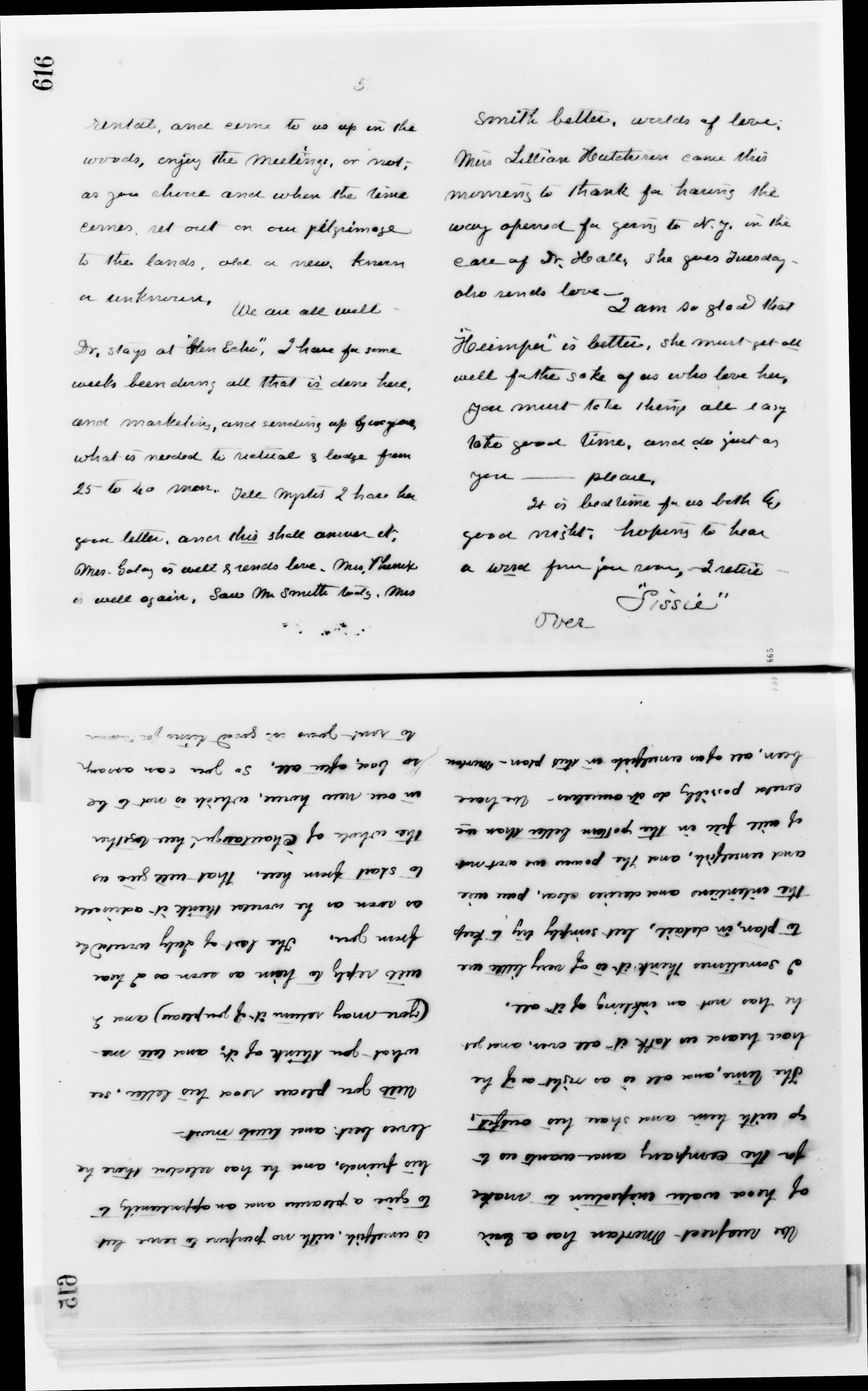 Scanned image of the current content page