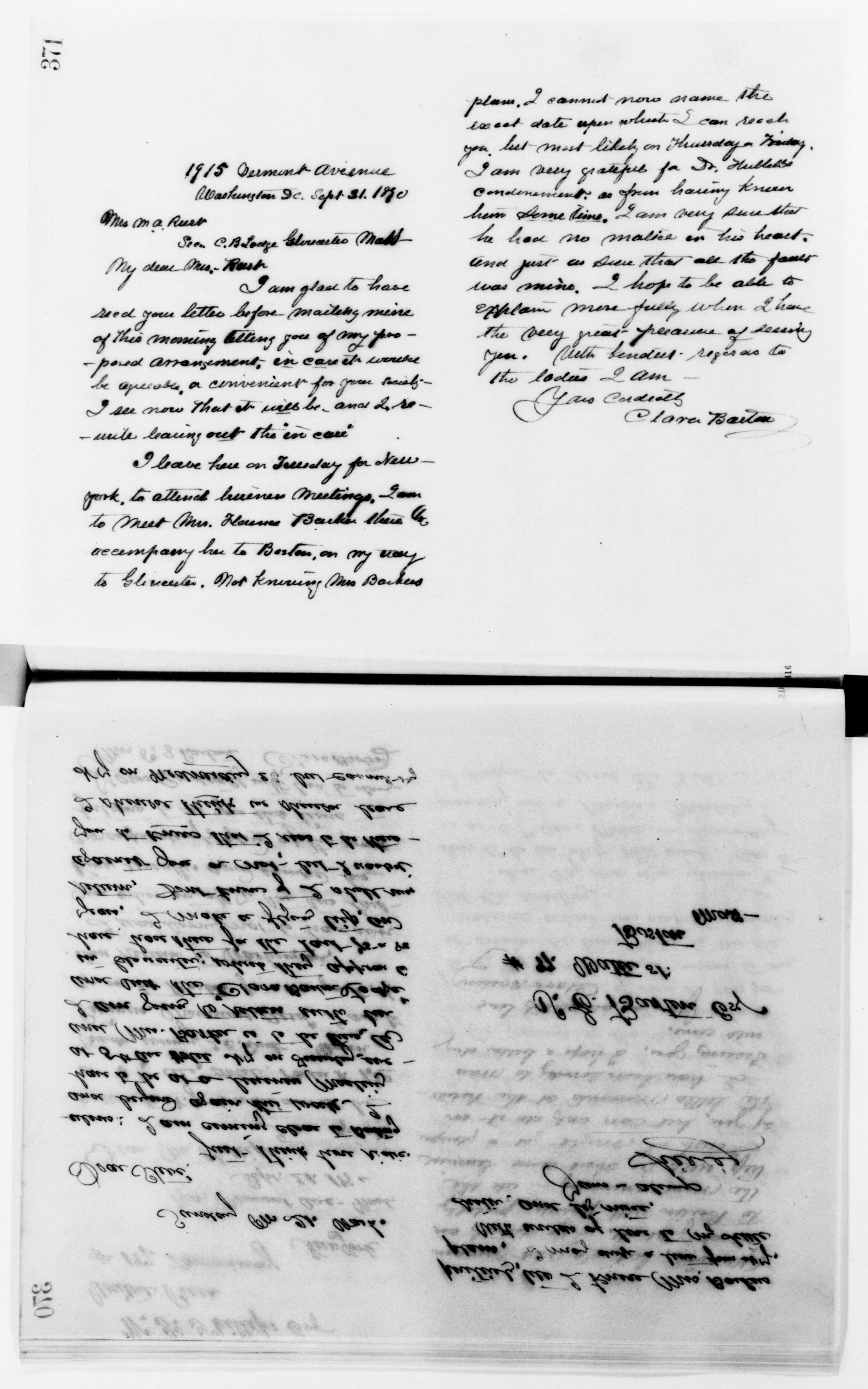 Scanned image of the current content page