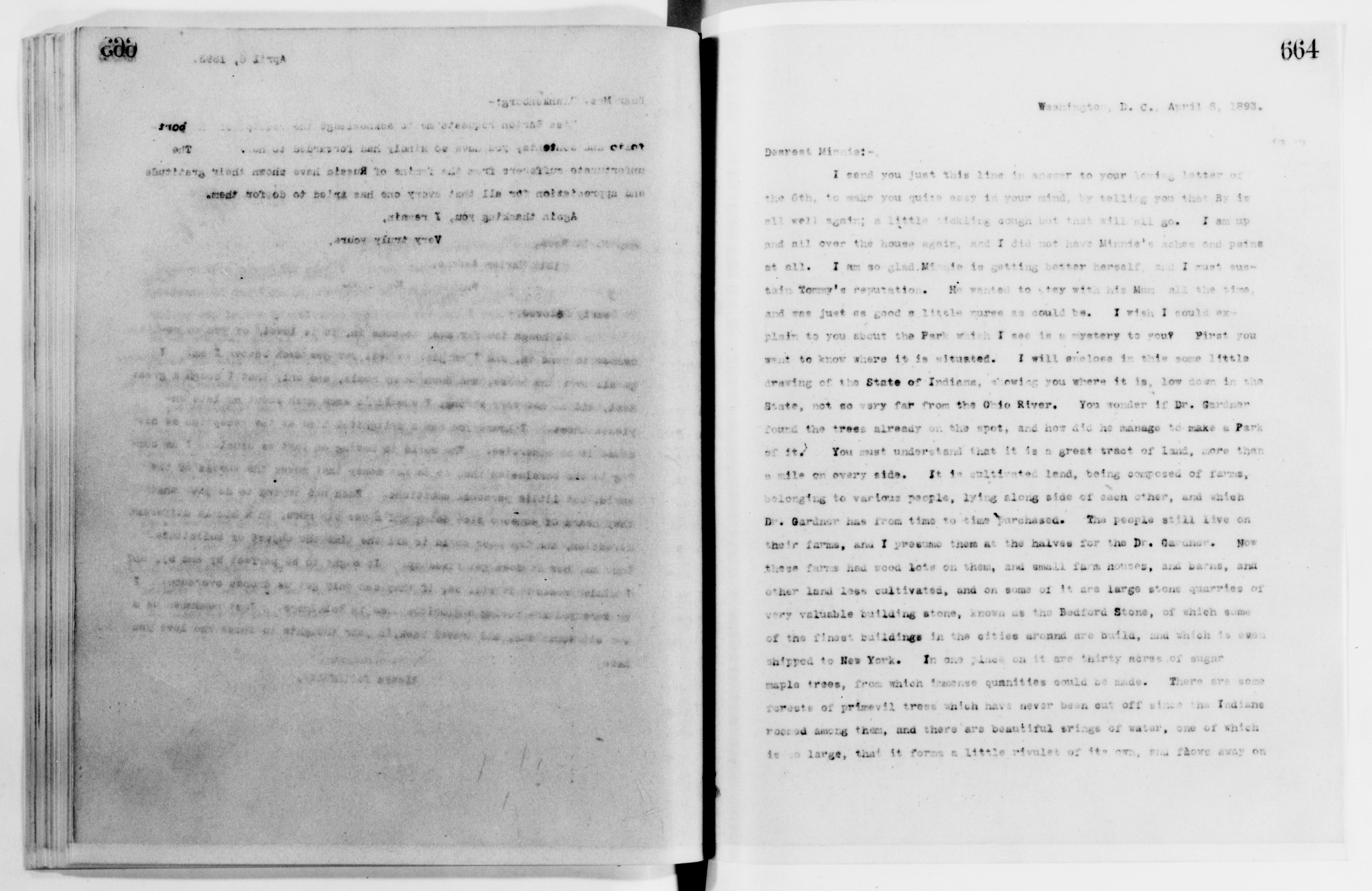 Scanned image of the current content page