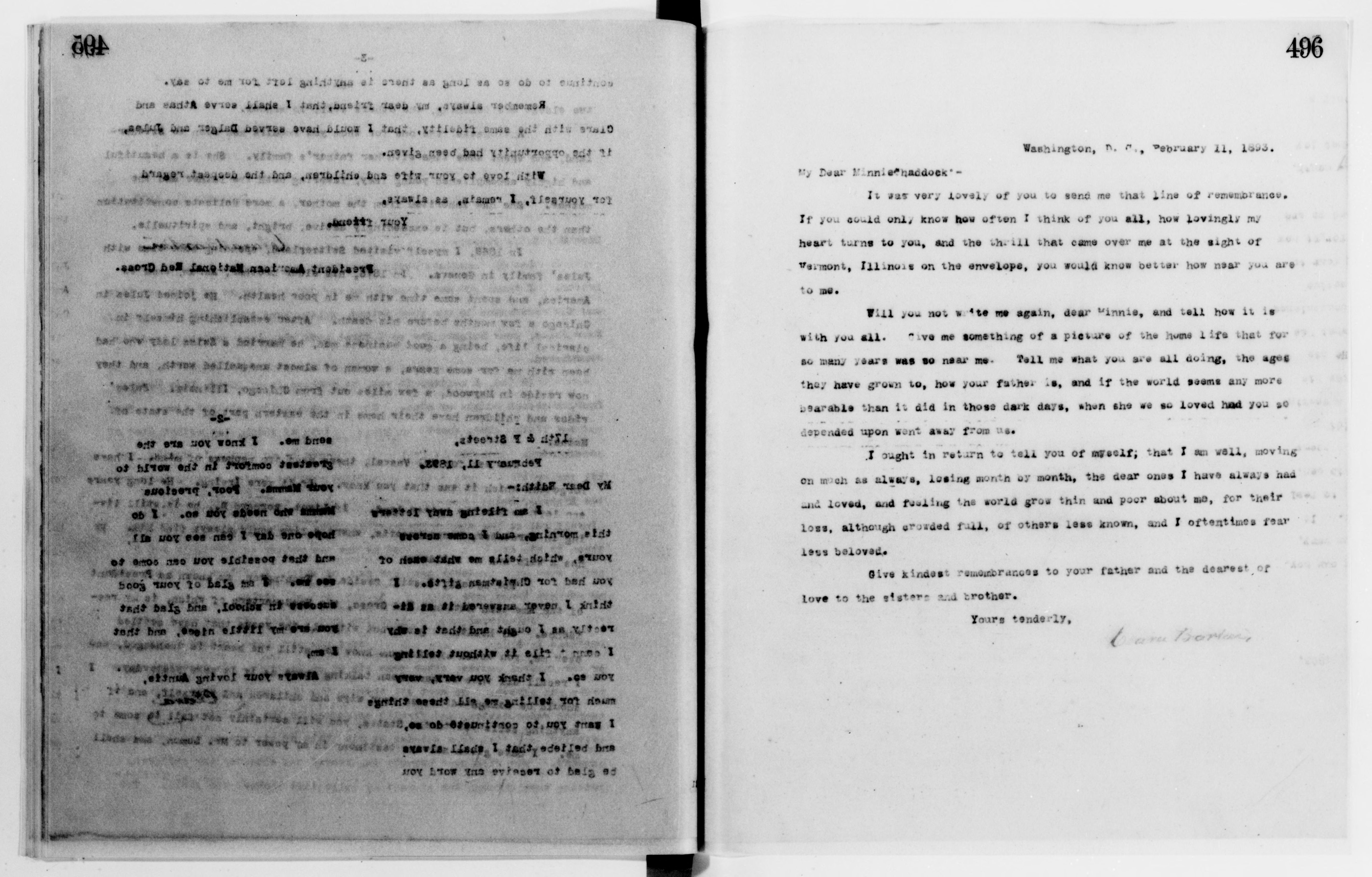 Scanned image of the current content page