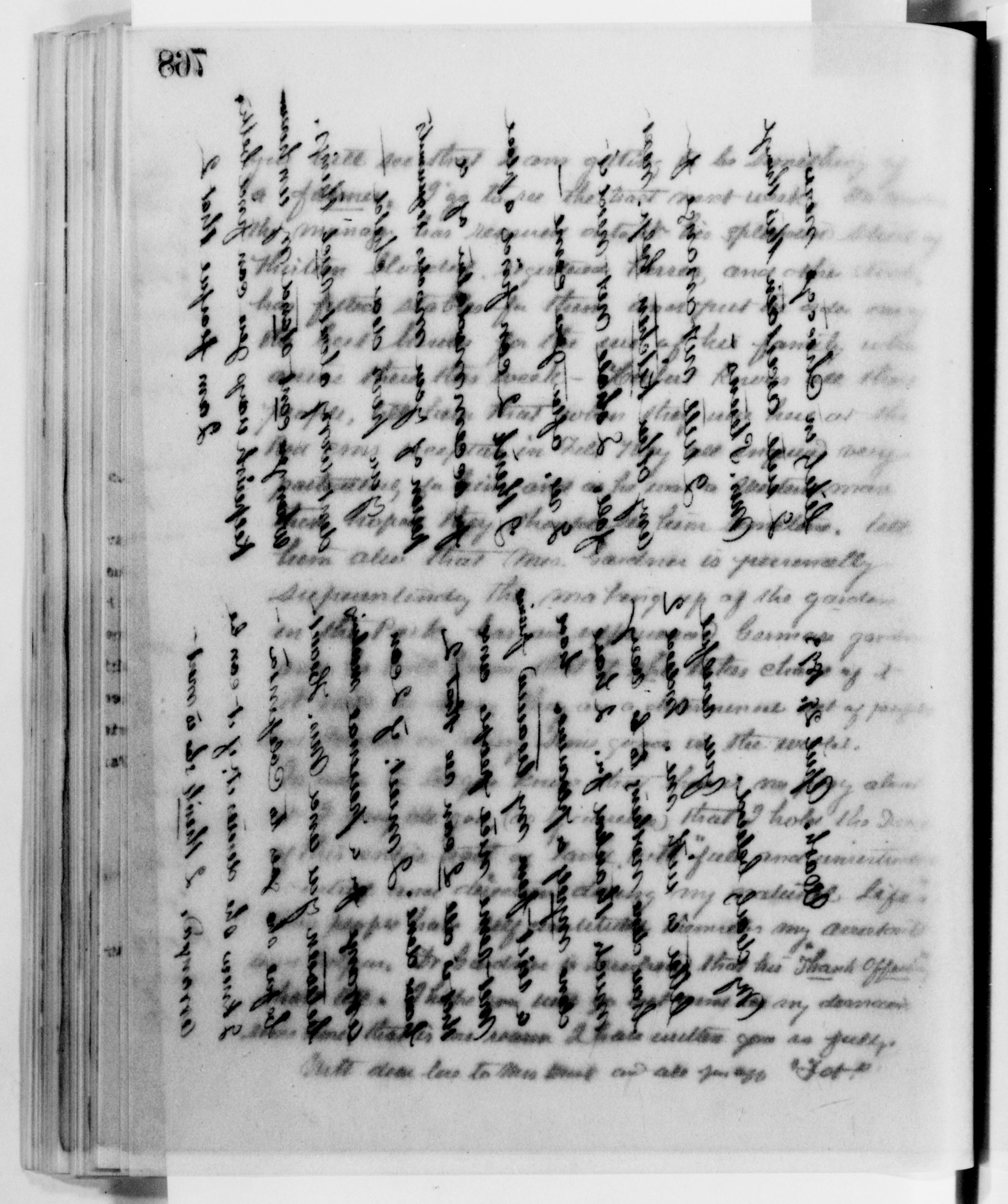 Scanned image of the current content page