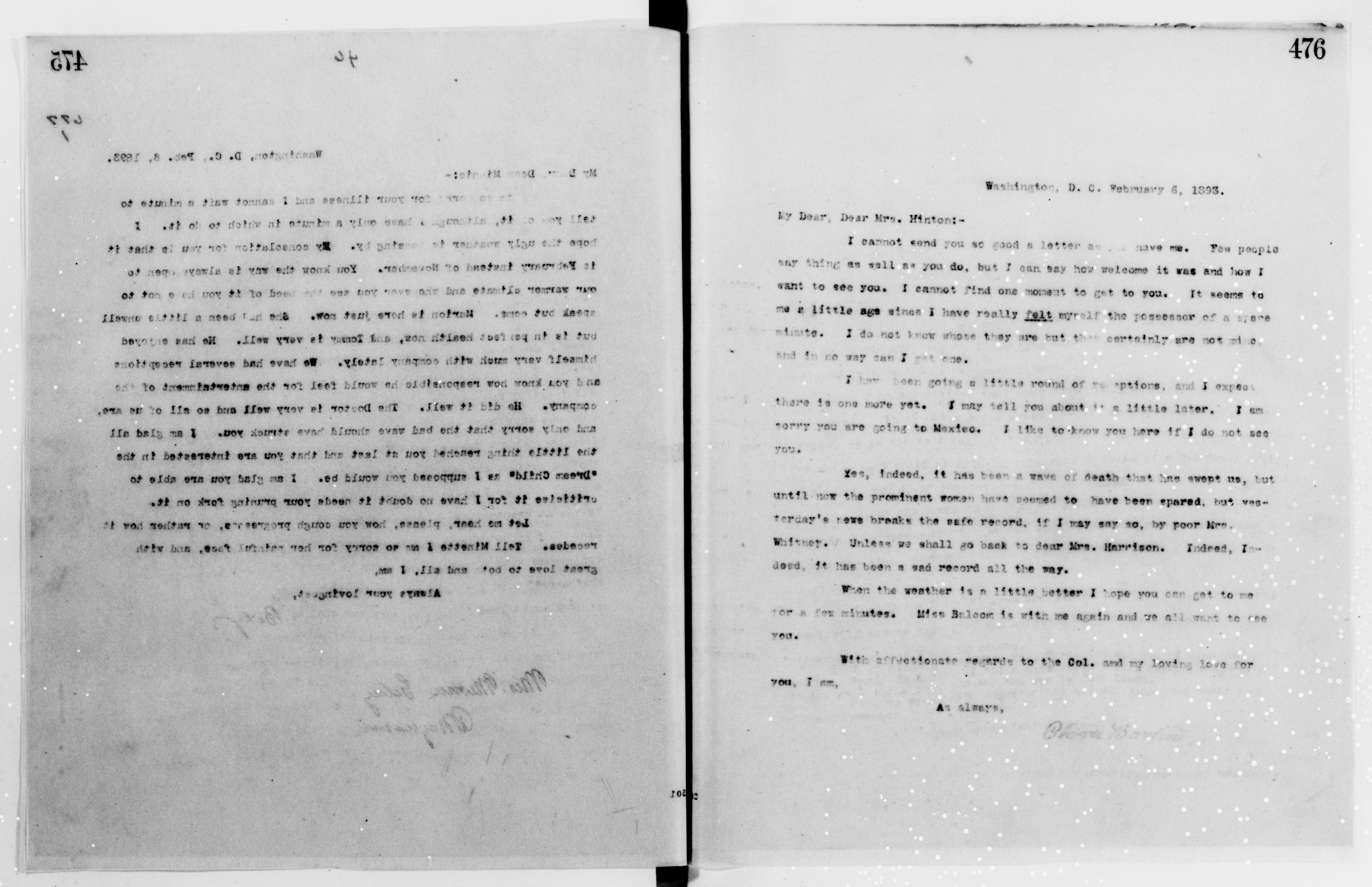 Scanned image of the current content page