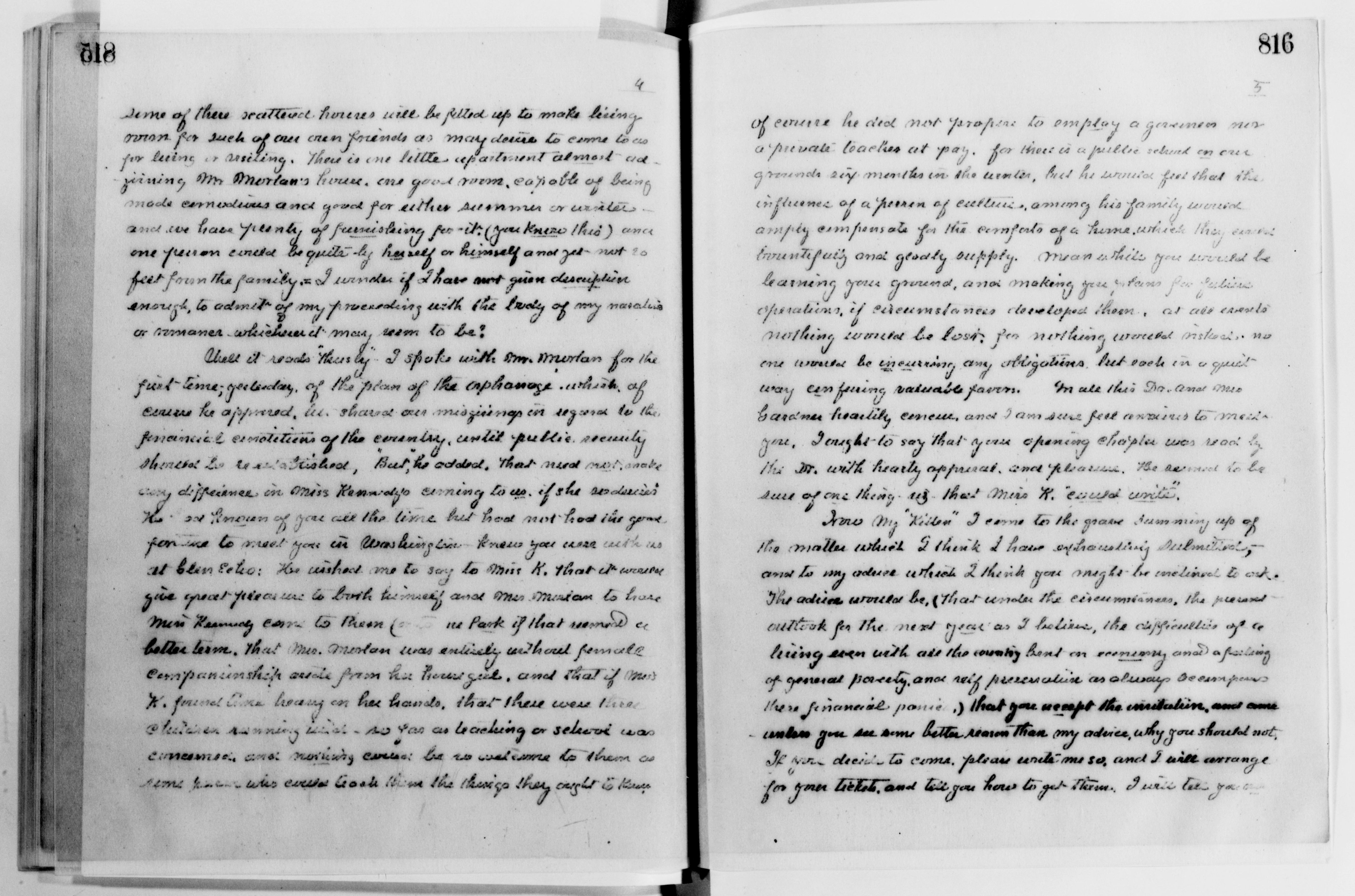 Scanned image of the current content page