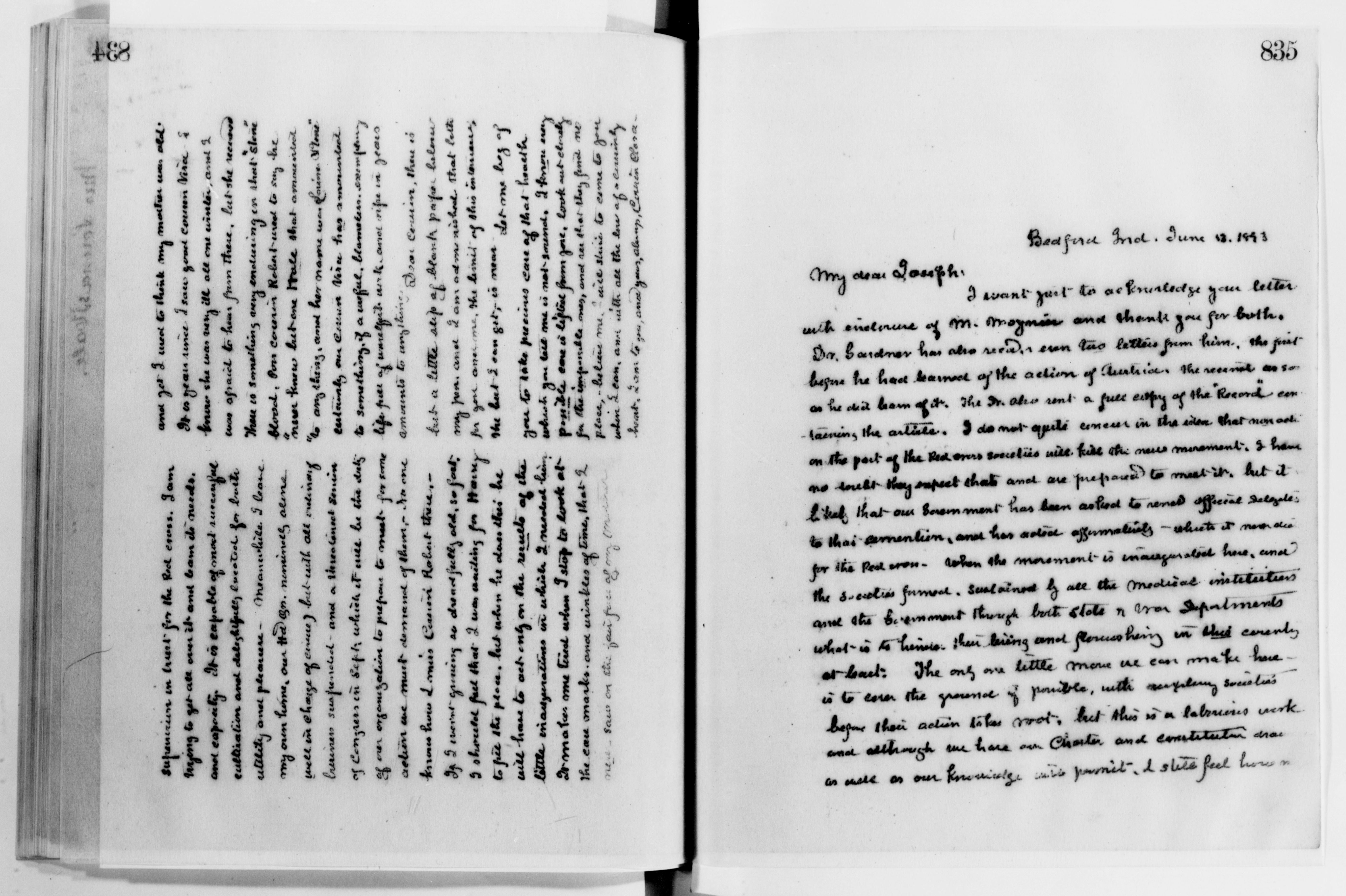 Scanned image of the current content page