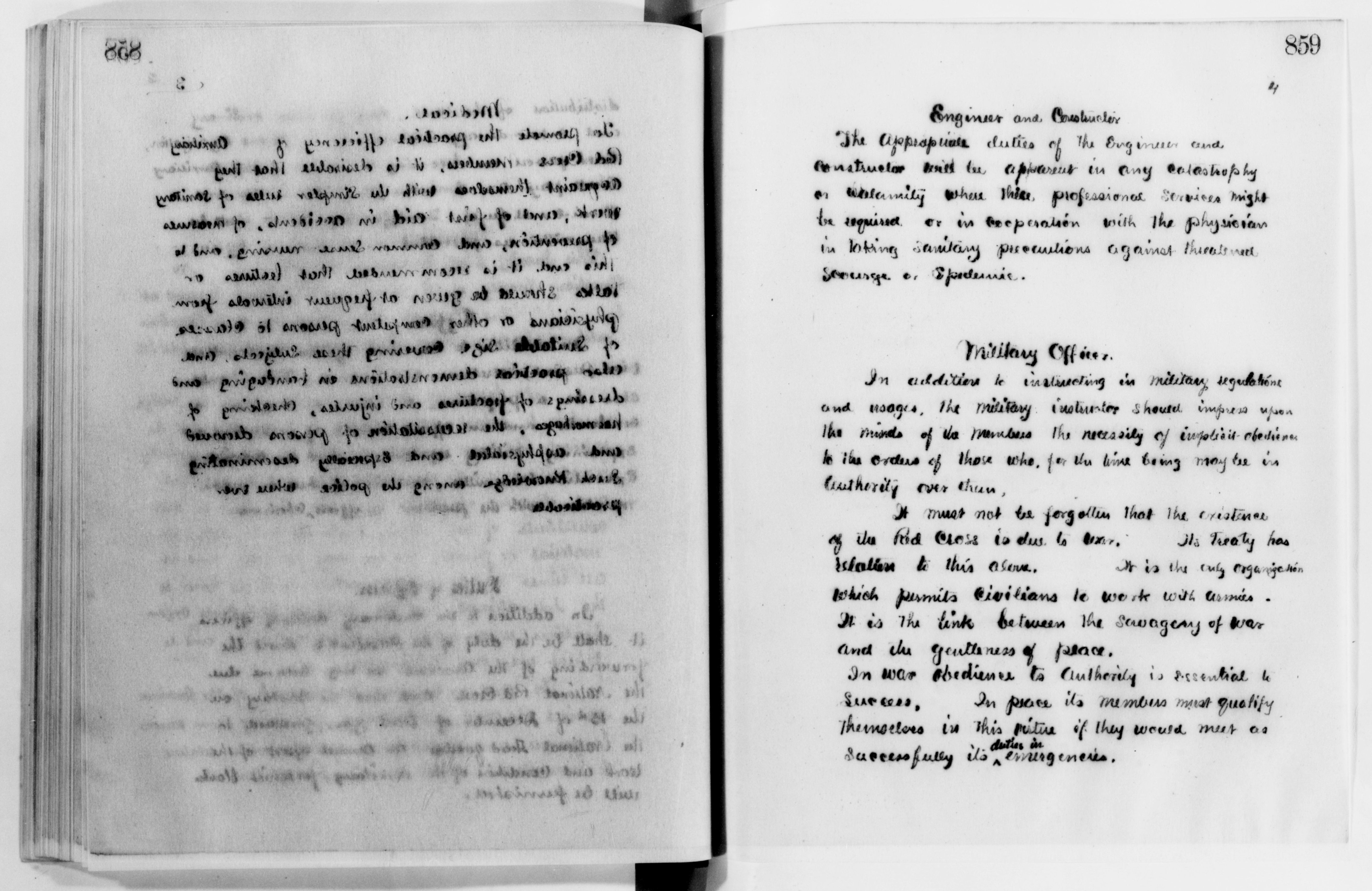 Scanned image of the current content page