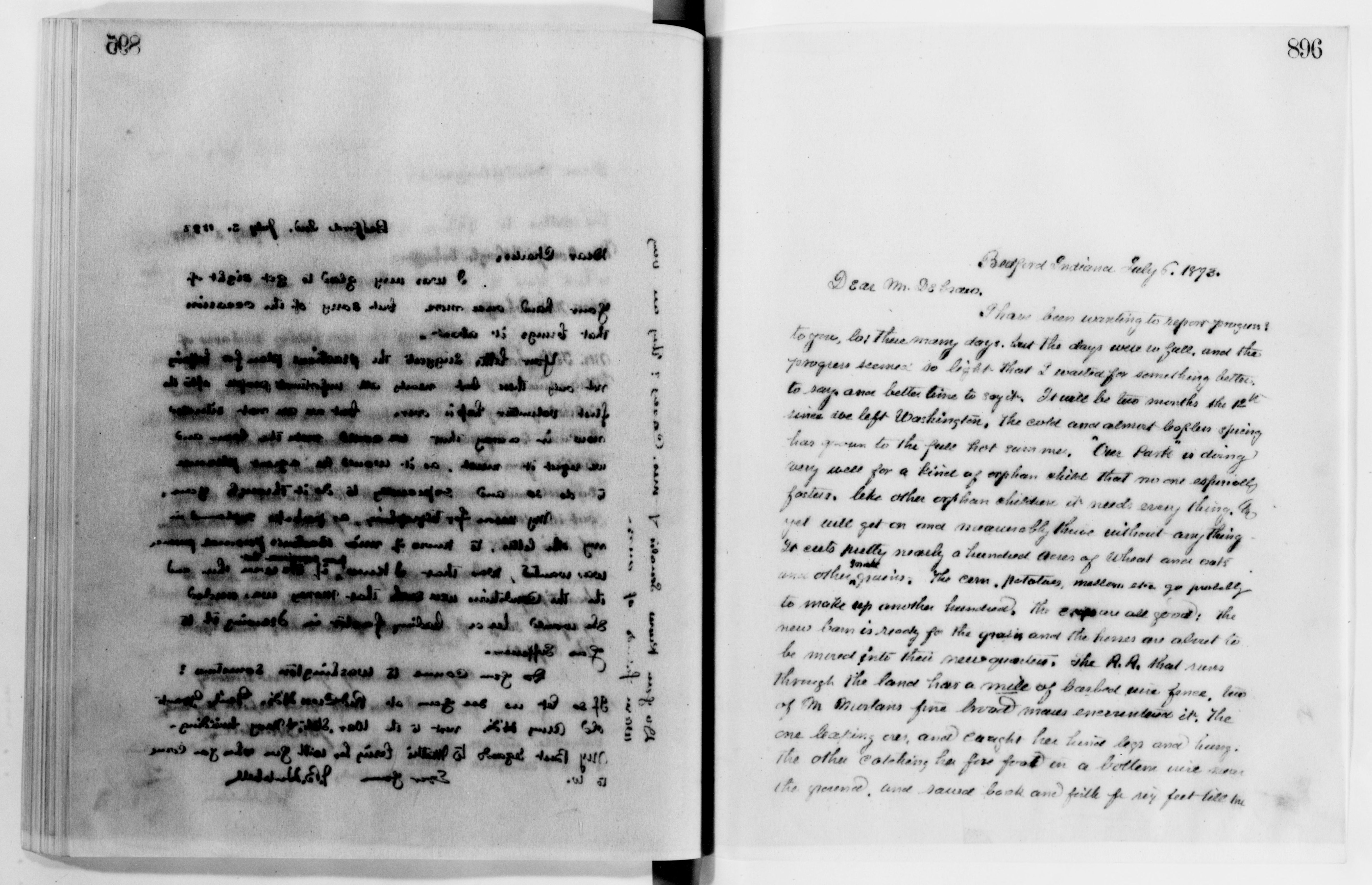 Scanned image of the current content page