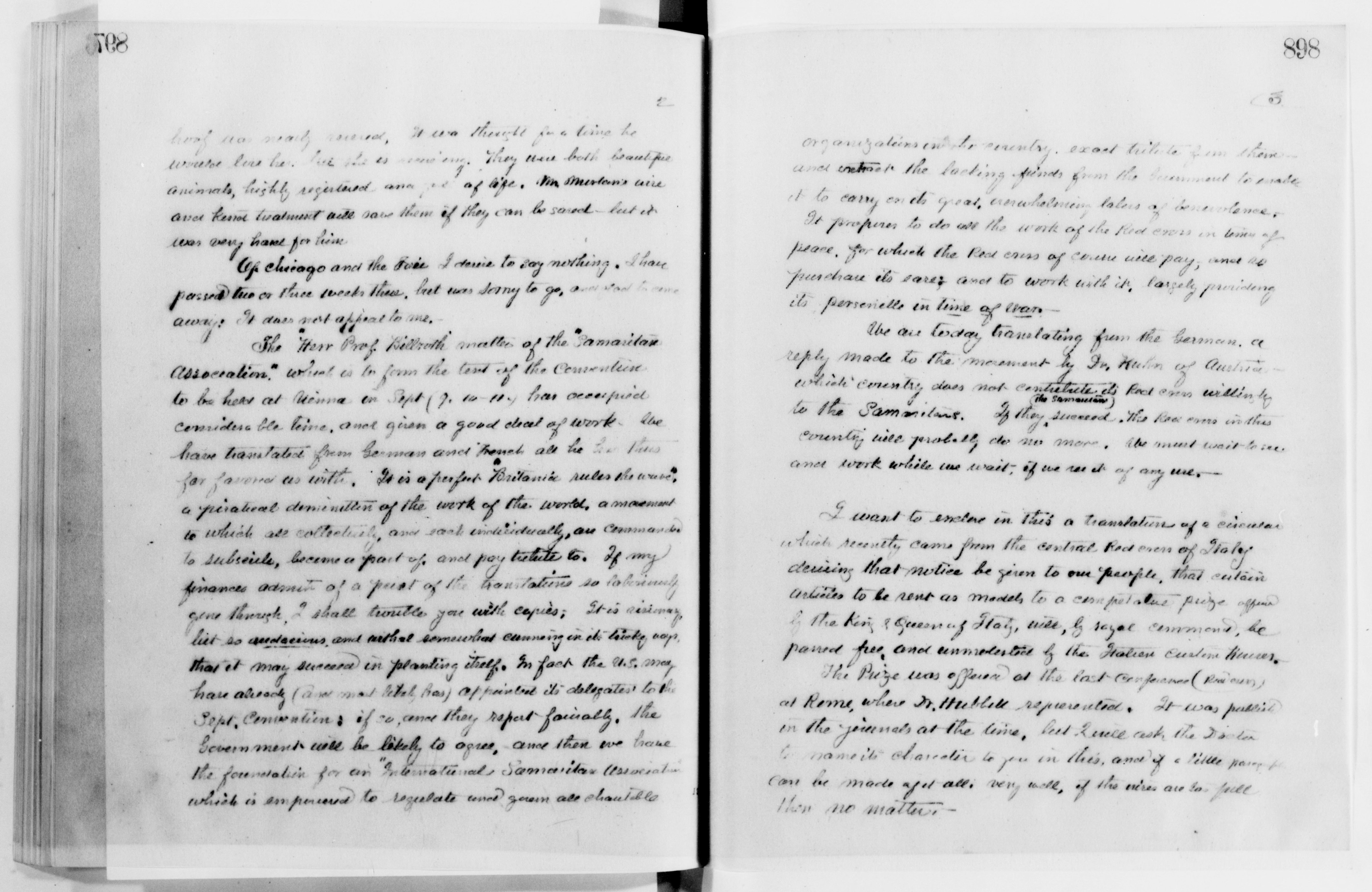 Scanned image of the current content page