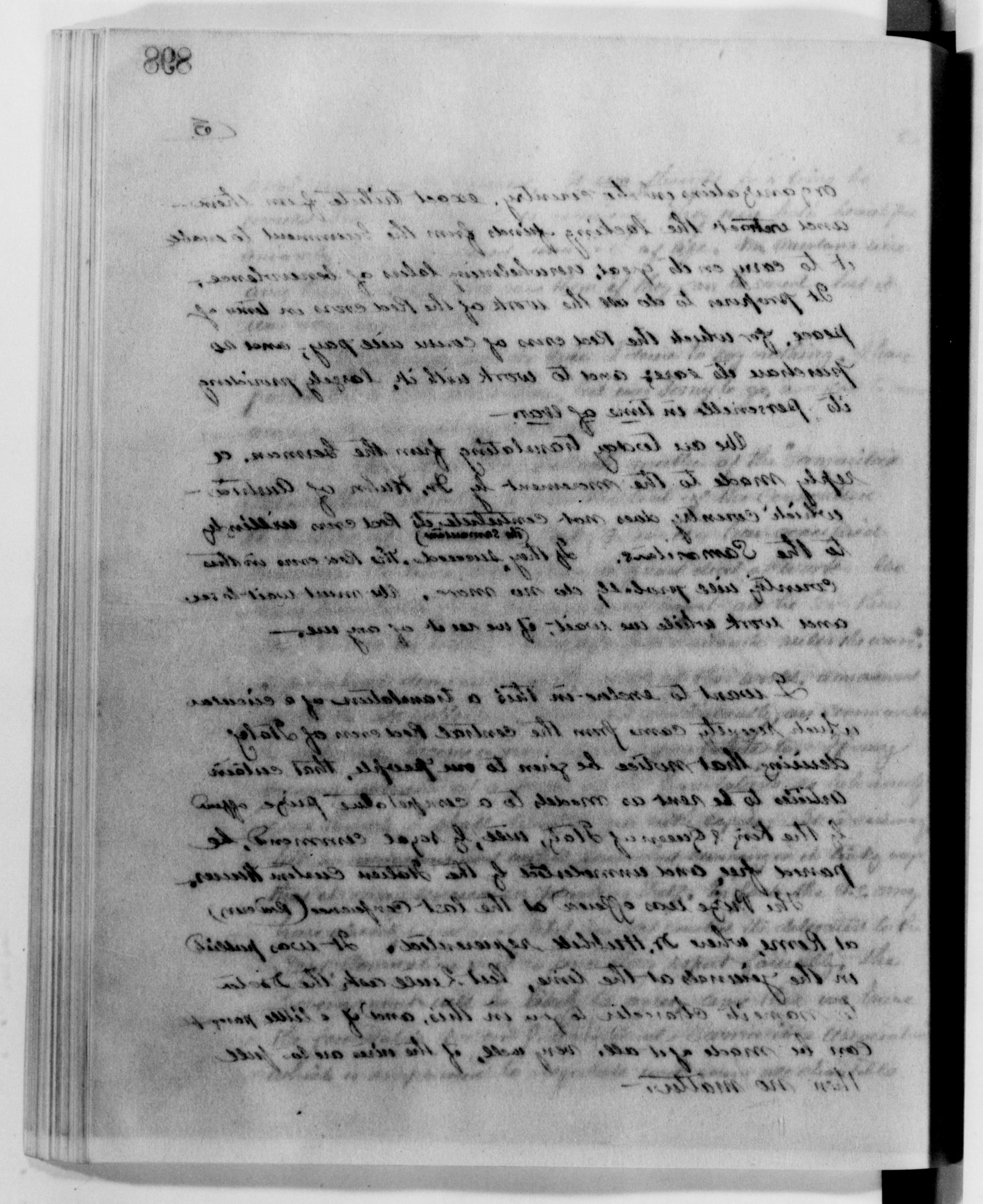 Scanned image of the current content page
