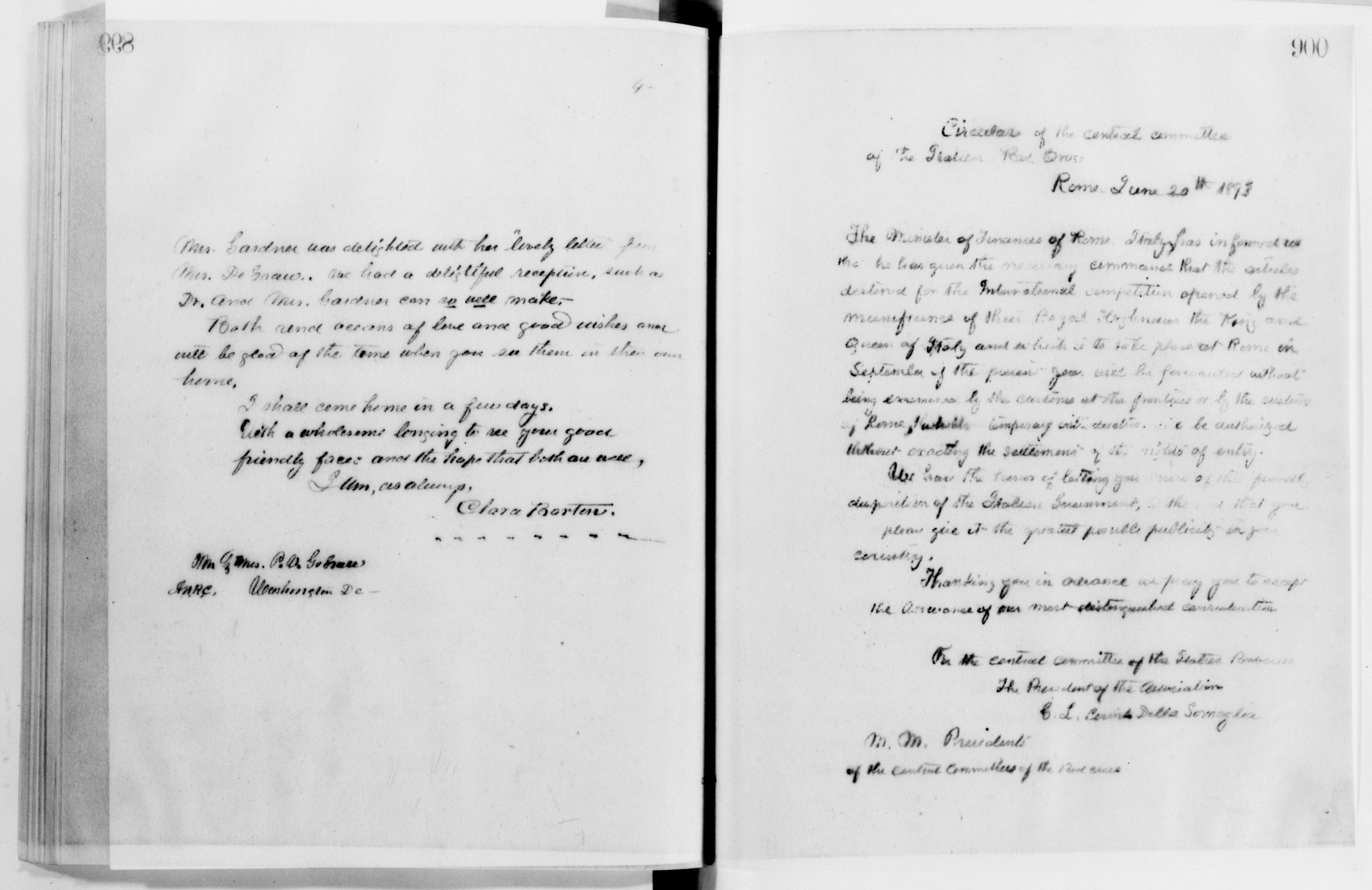 Scanned image of the current content page