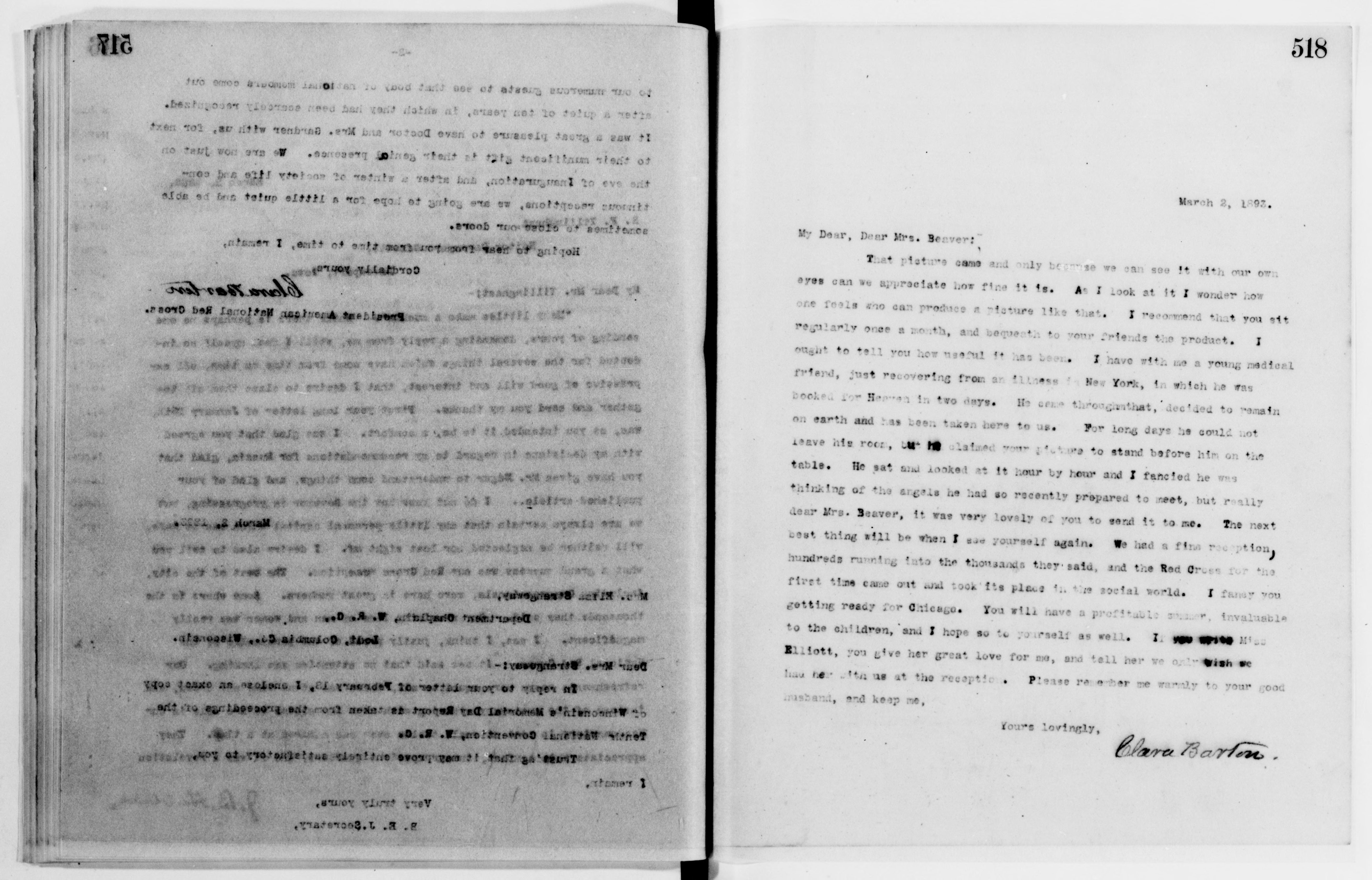 Scanned image of the current content page