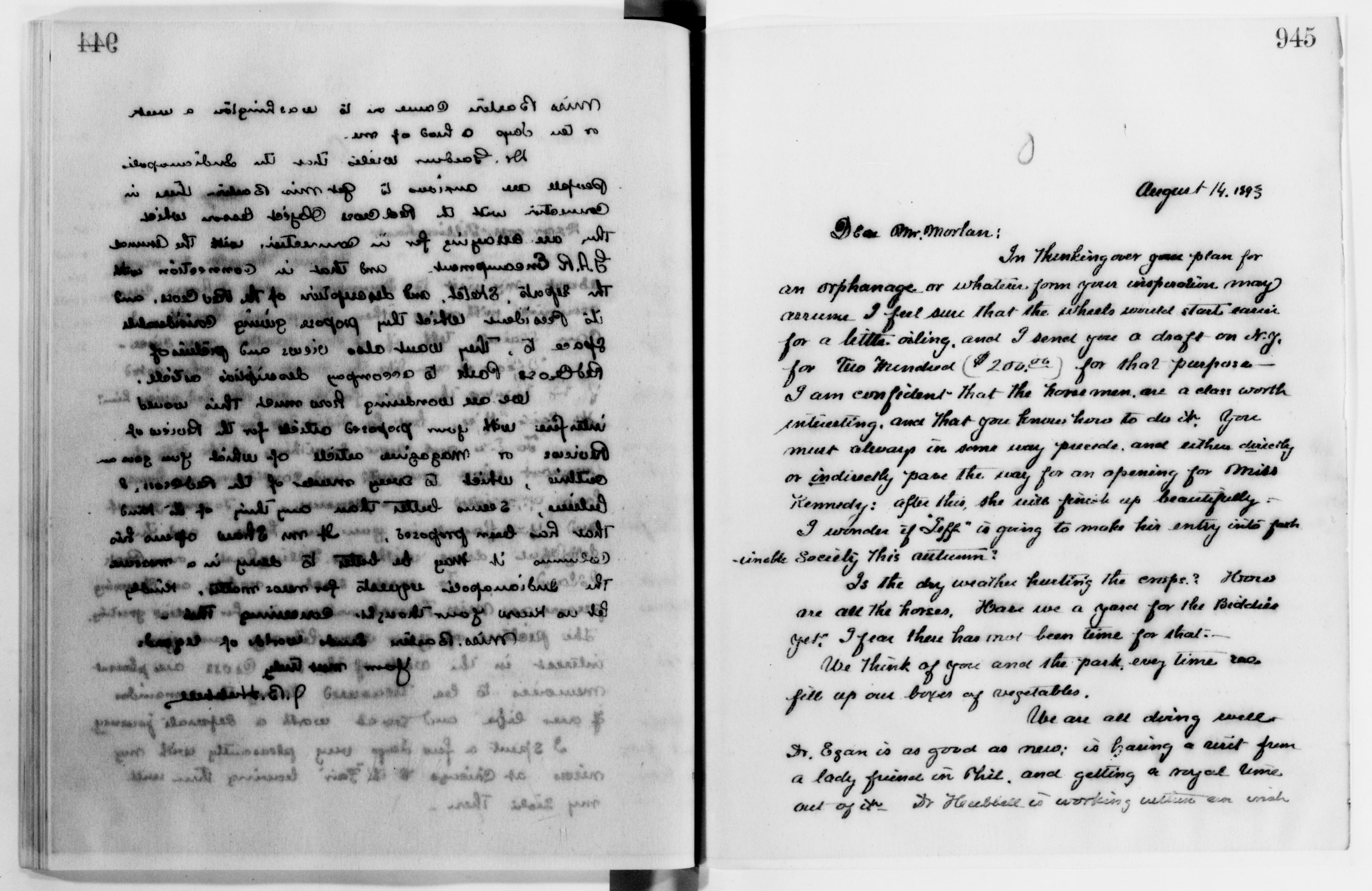 Scanned image of the current content page