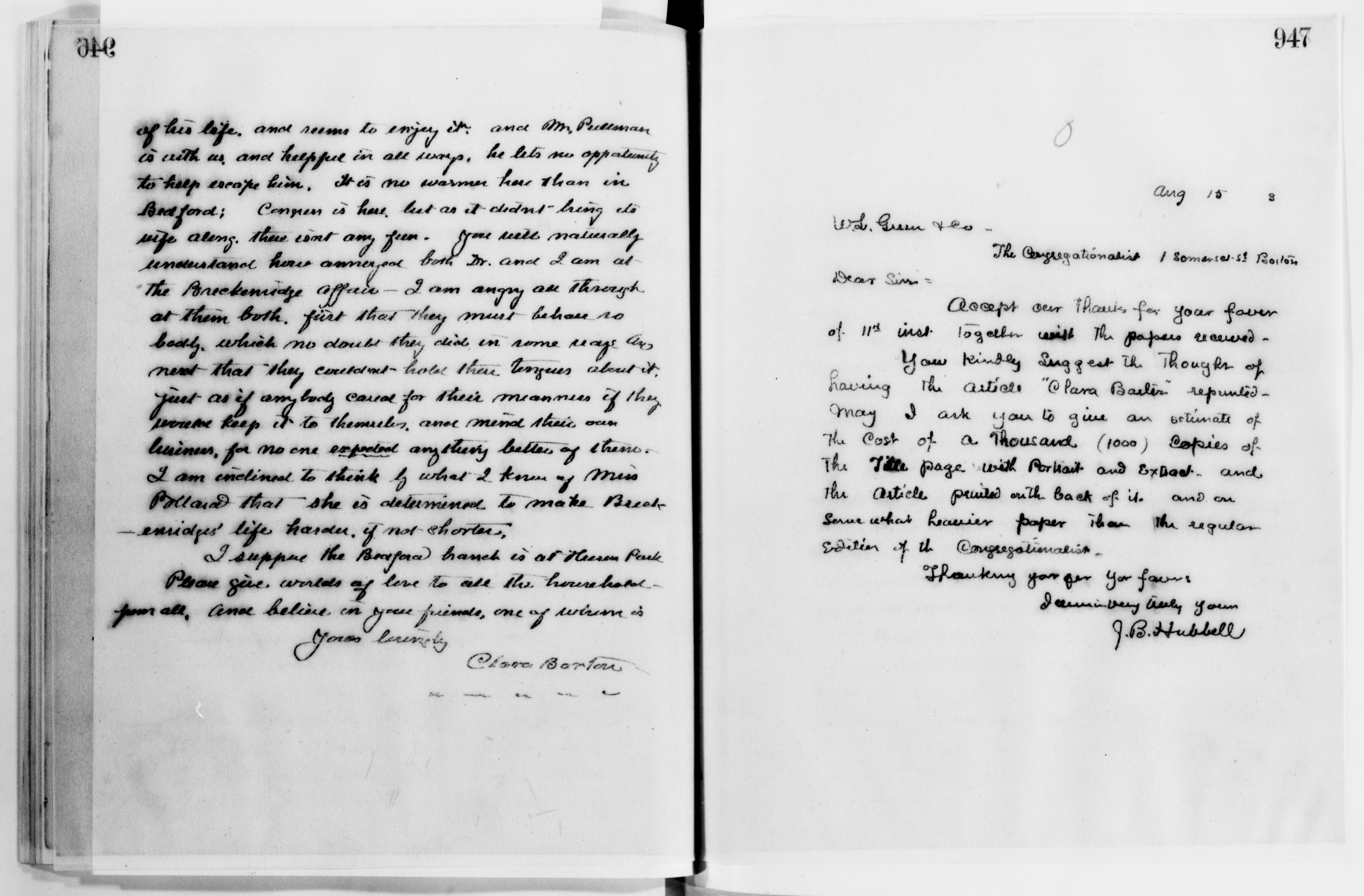 Scanned image of the current content page