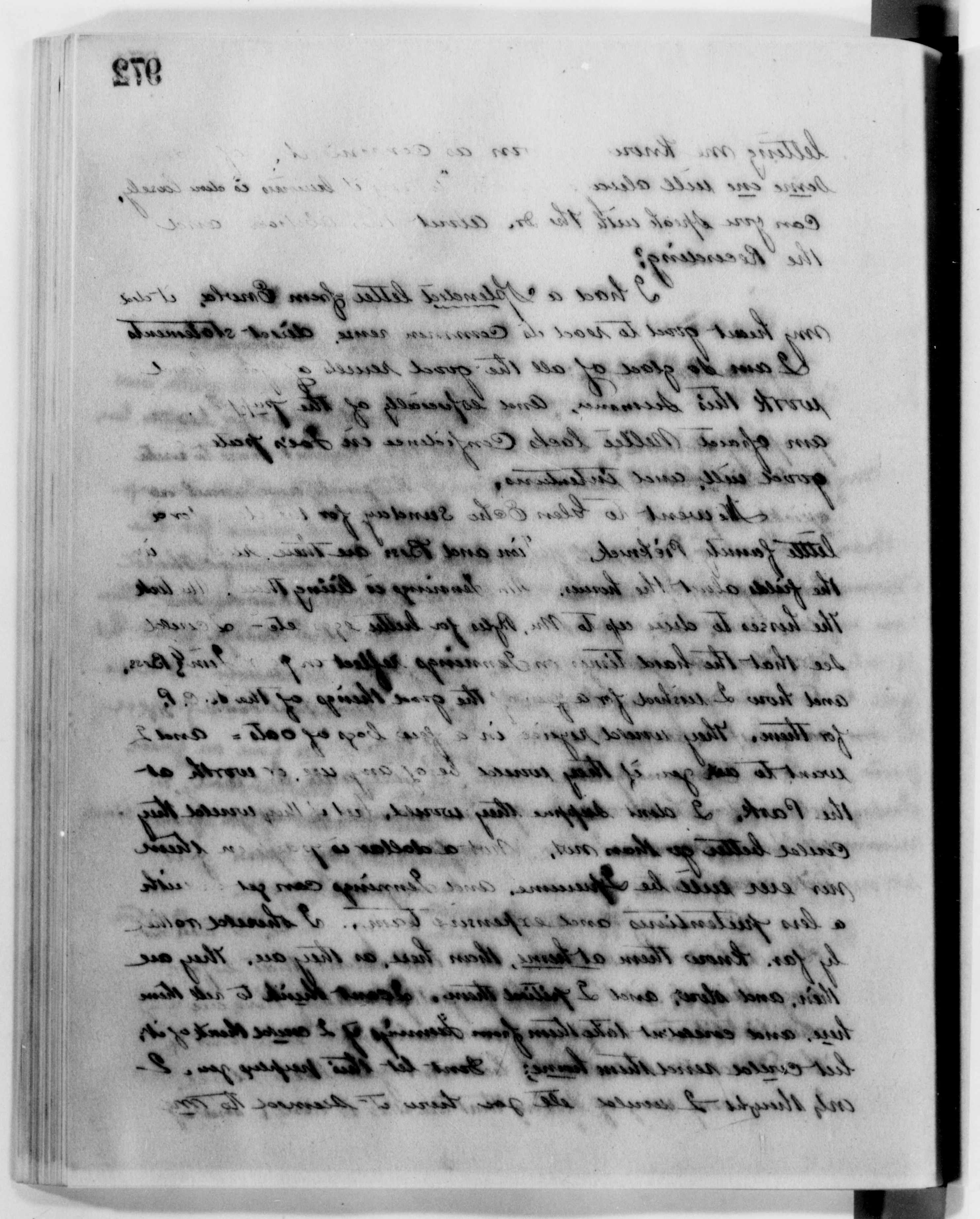 Scanned image of the current content page