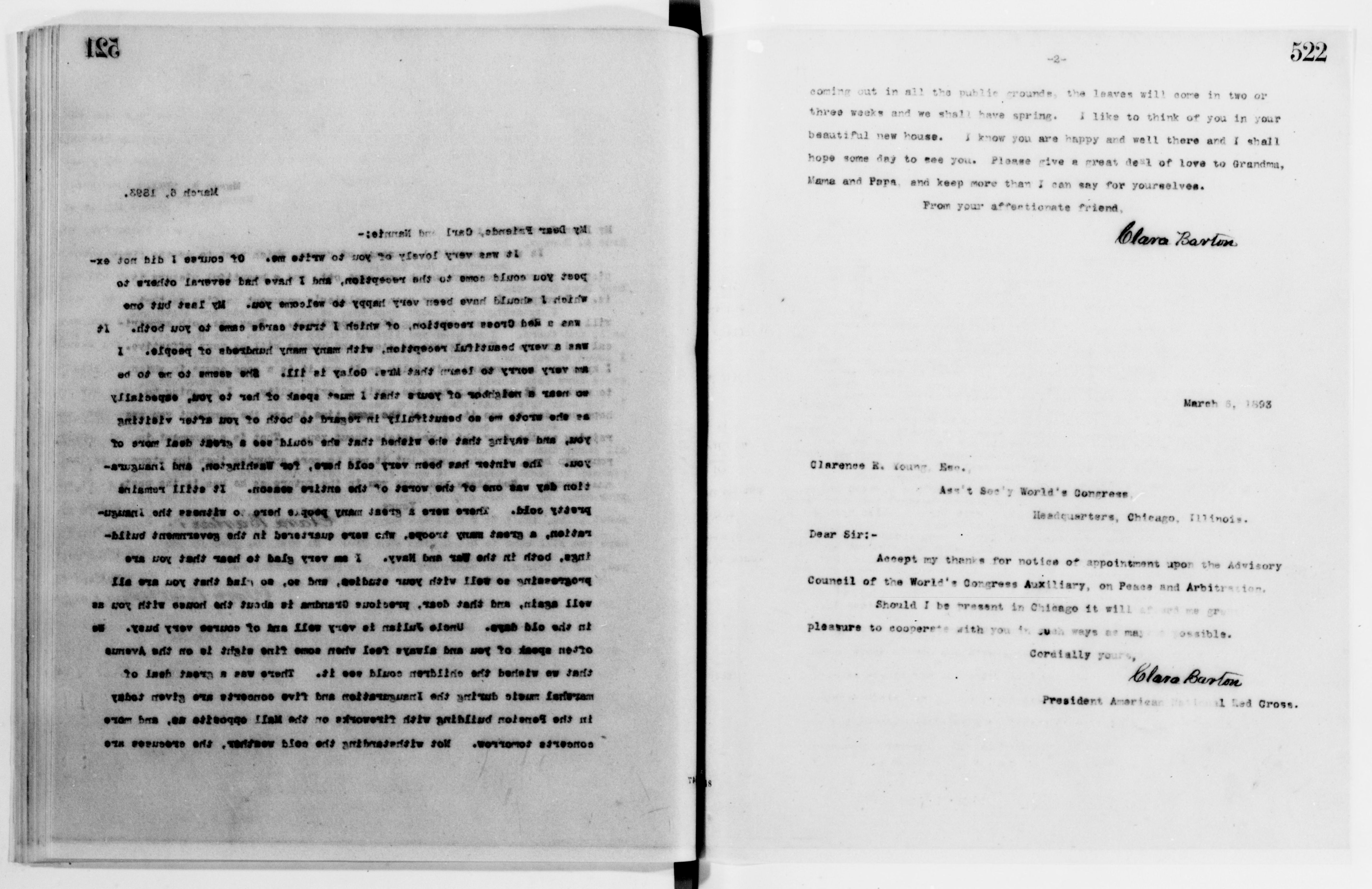 Scanned image of the current content page