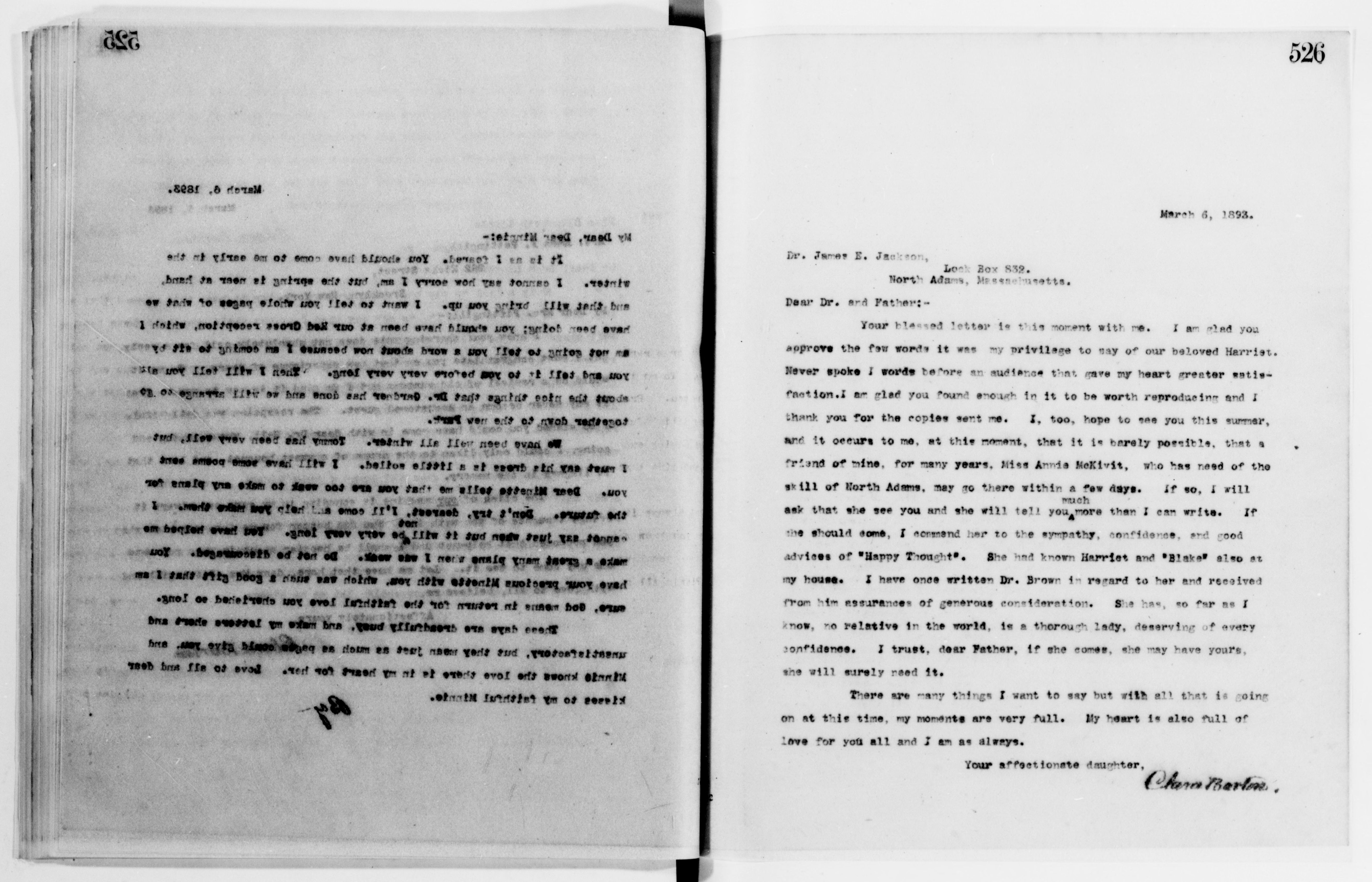 Scanned image of the current content page