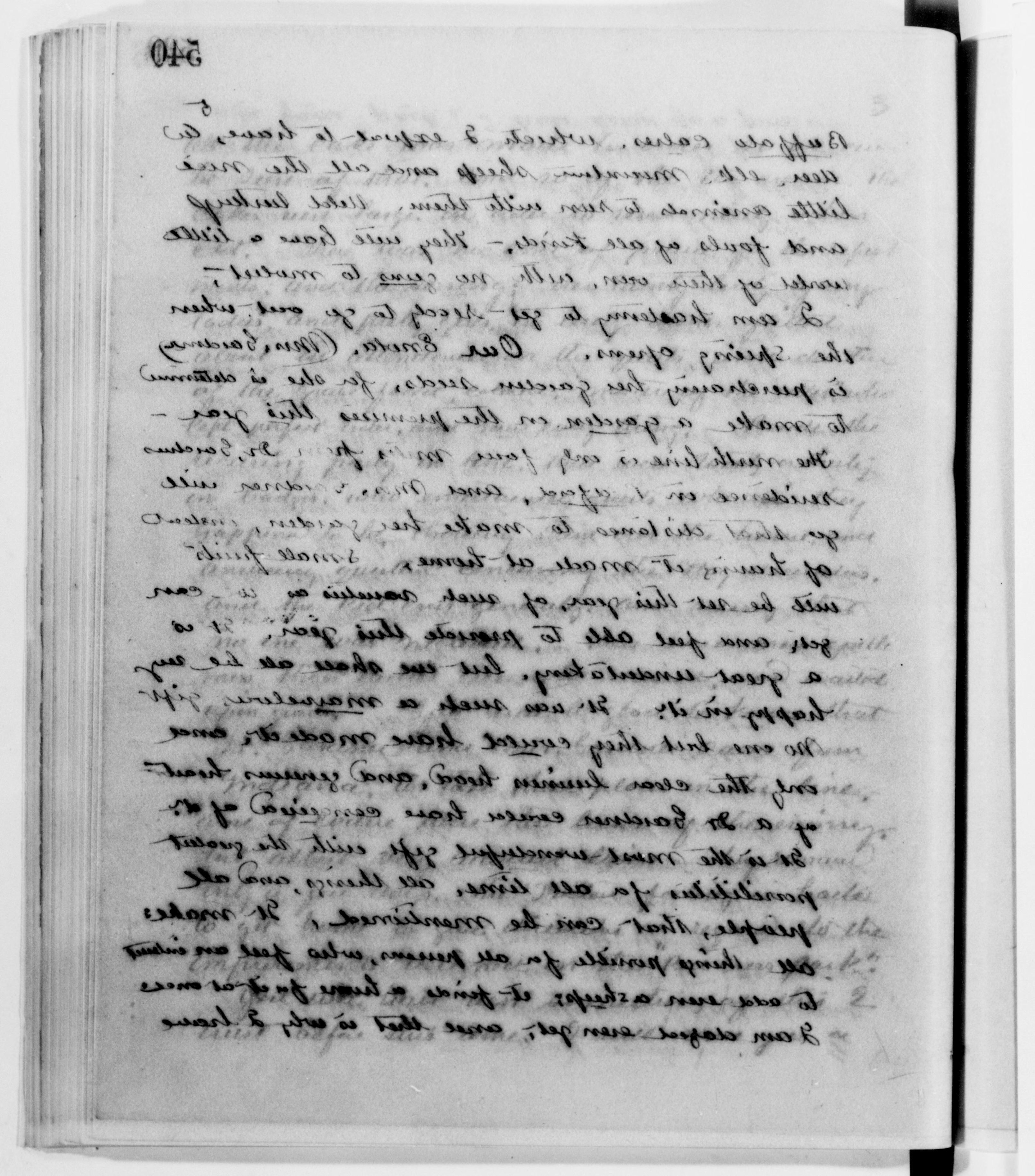 Scanned image of the current content page