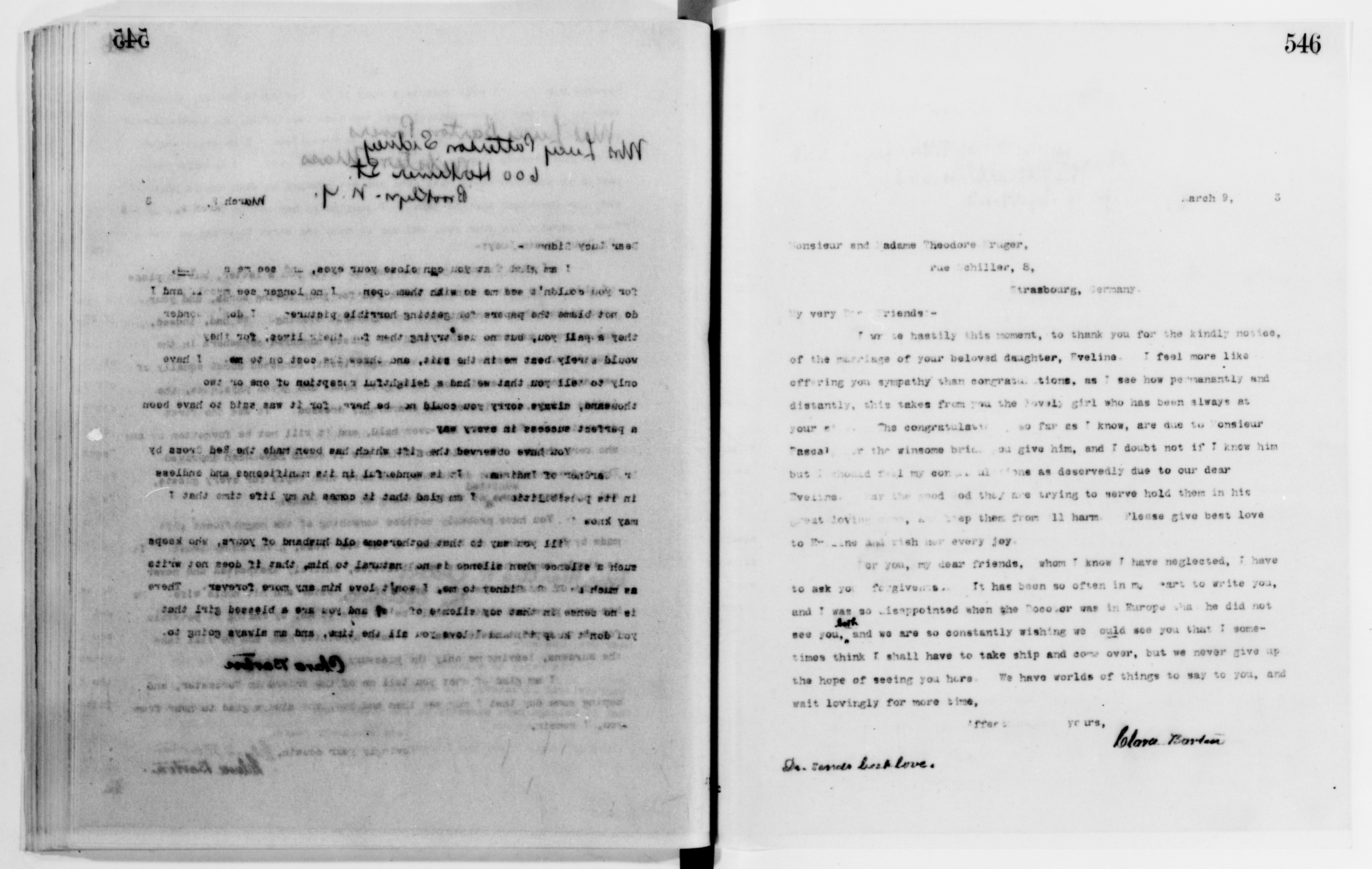 Scanned image of the current content page