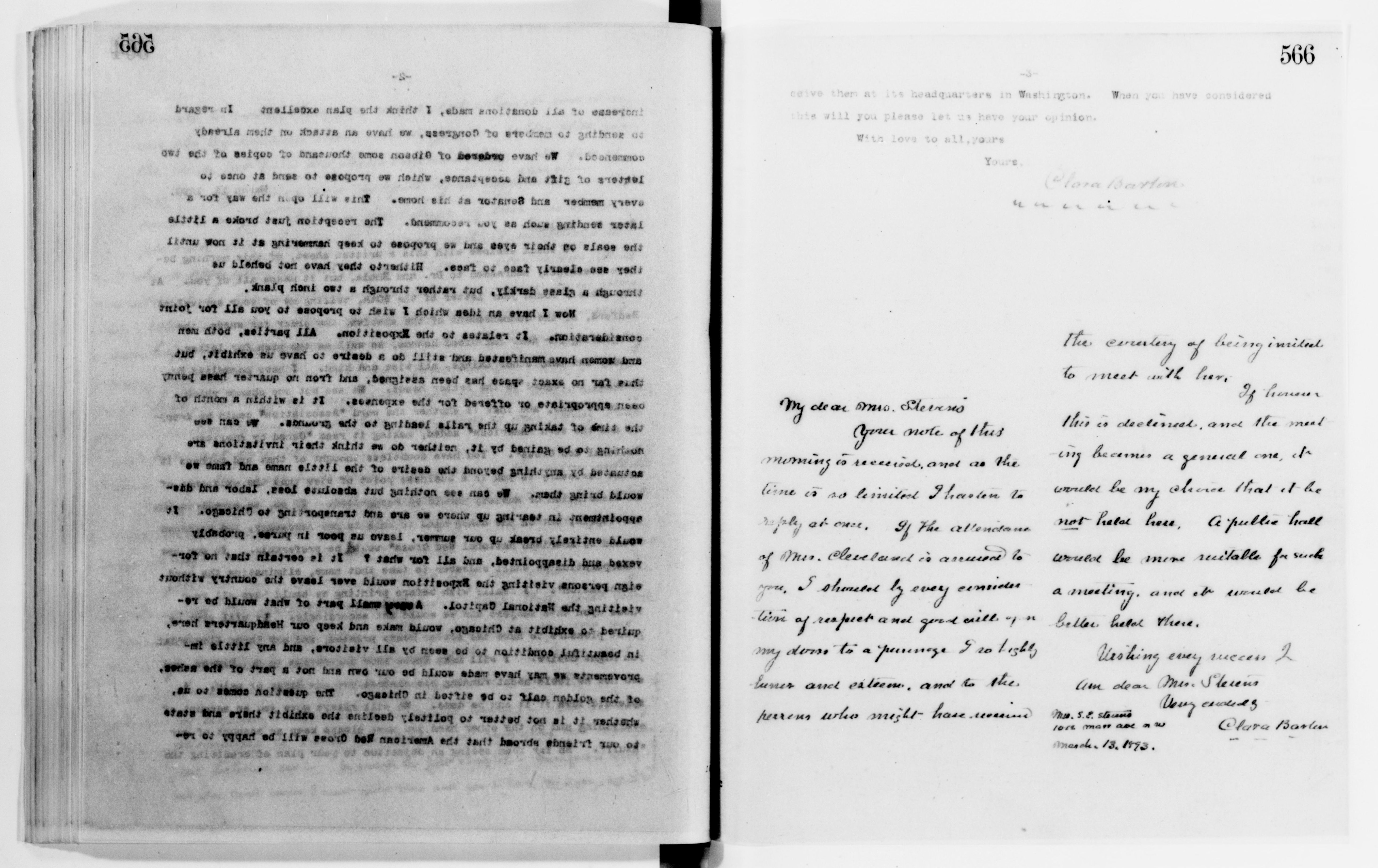 Scanned image of the current content page