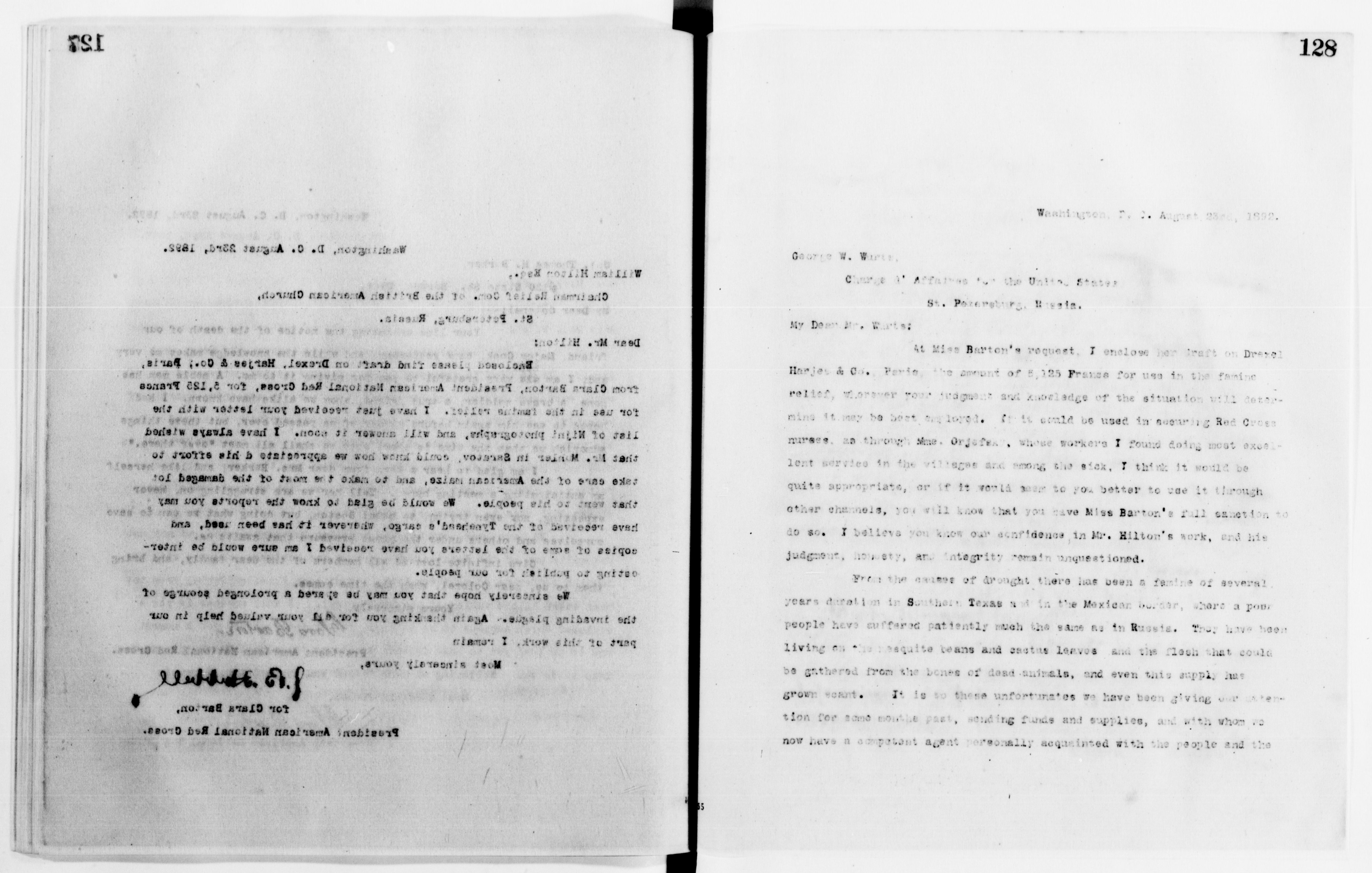 Scanned image of the current content page