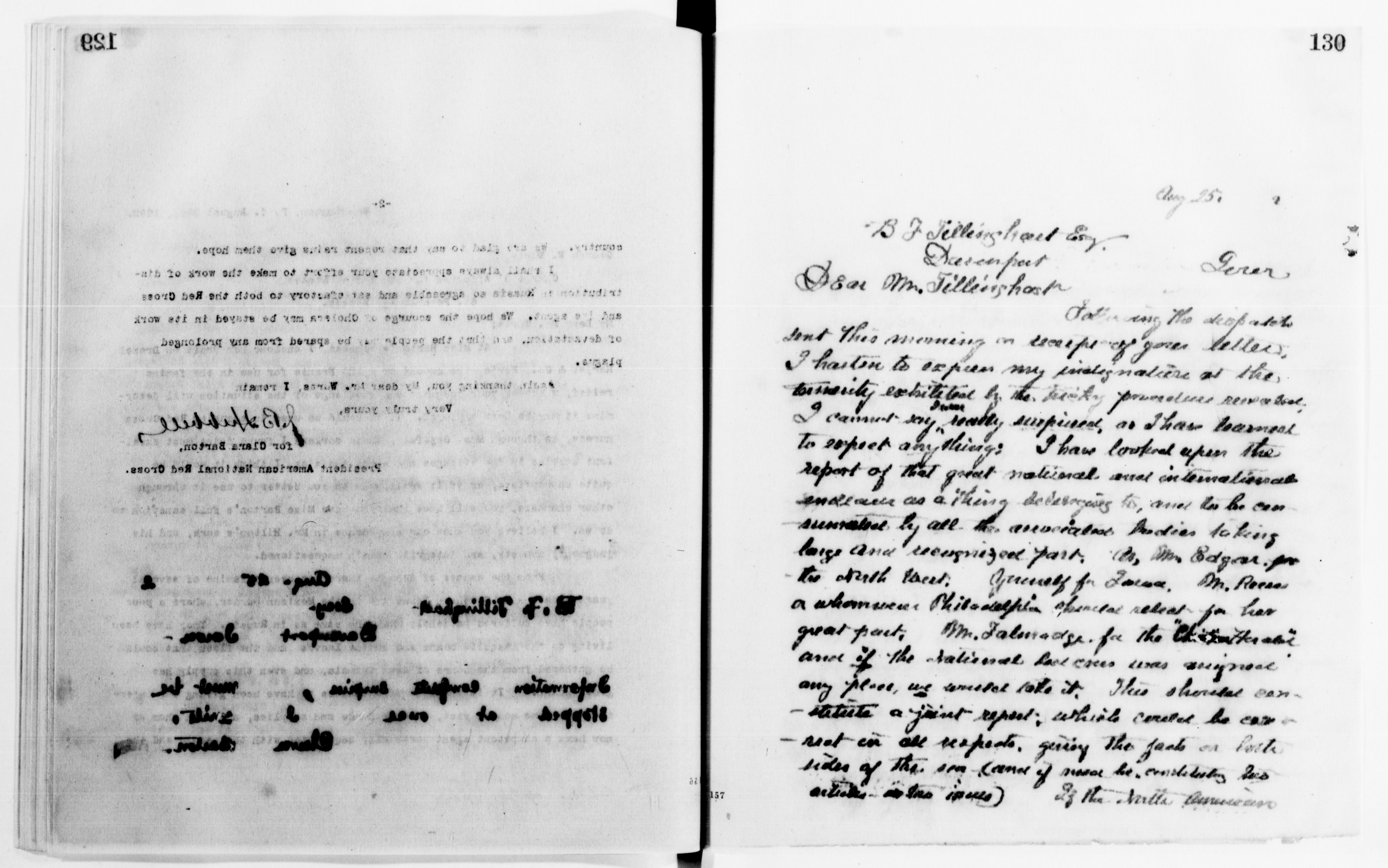 Scanned image of the current content page