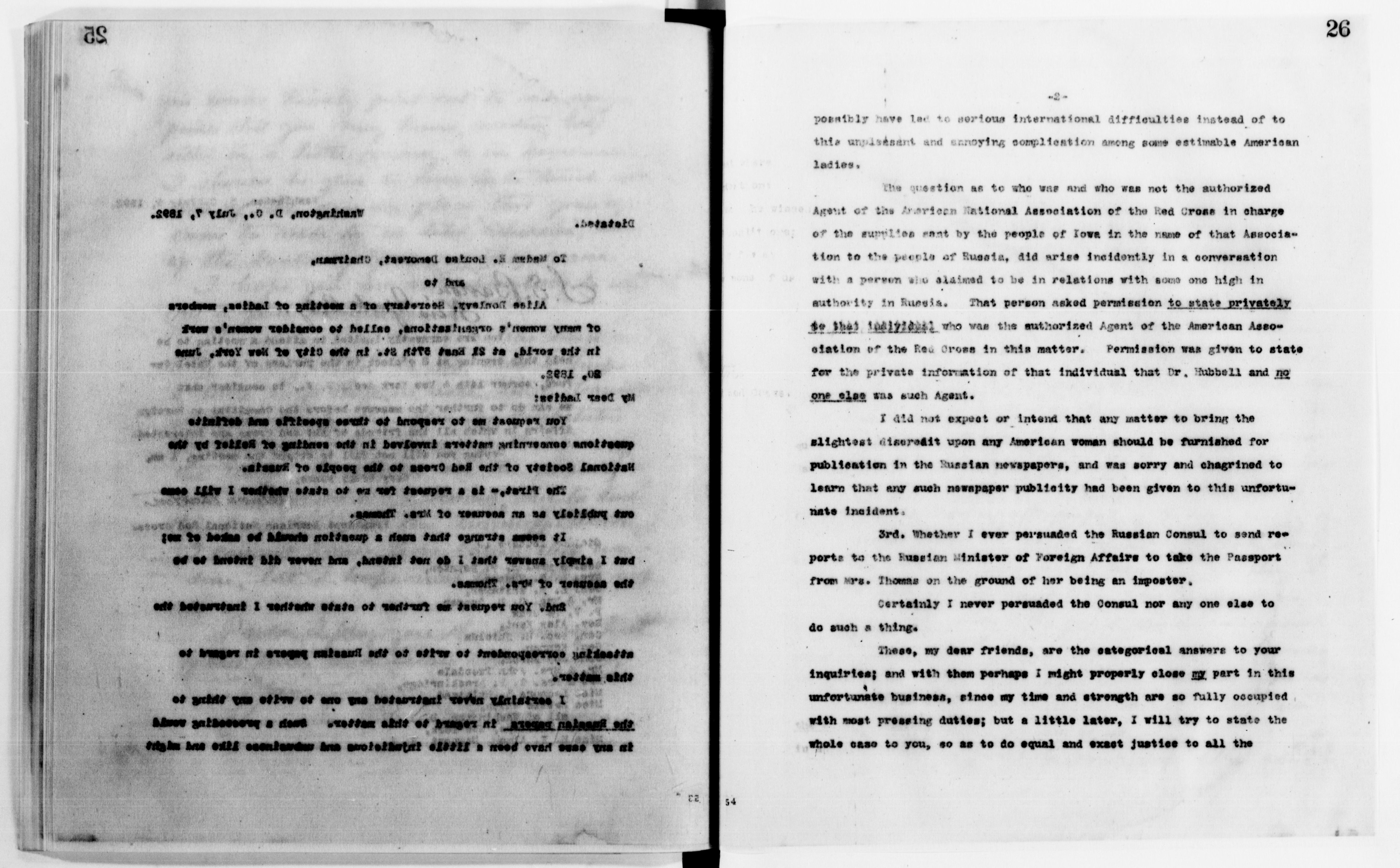 Scanned image of the current content page