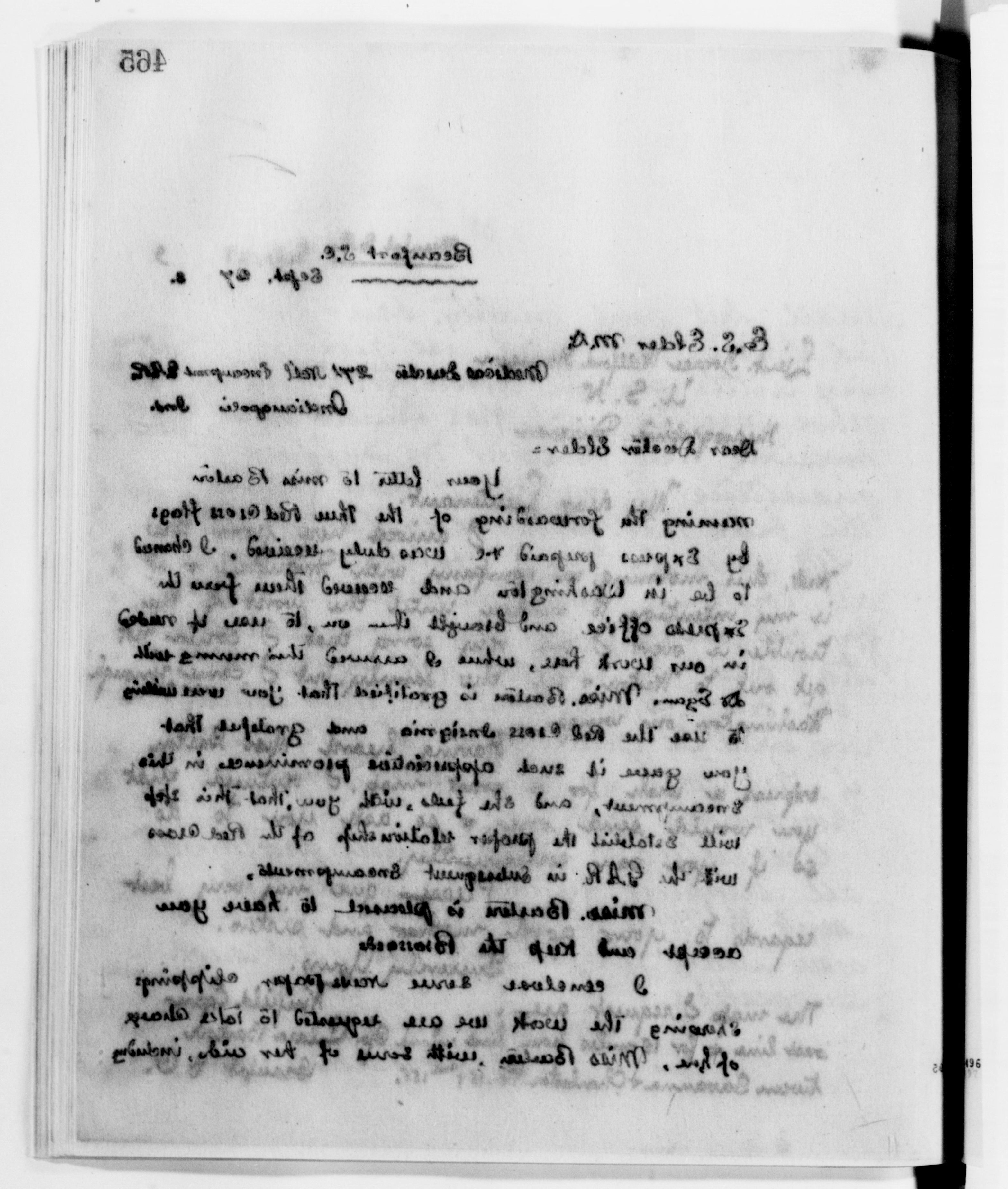 Scanned image of the current content page