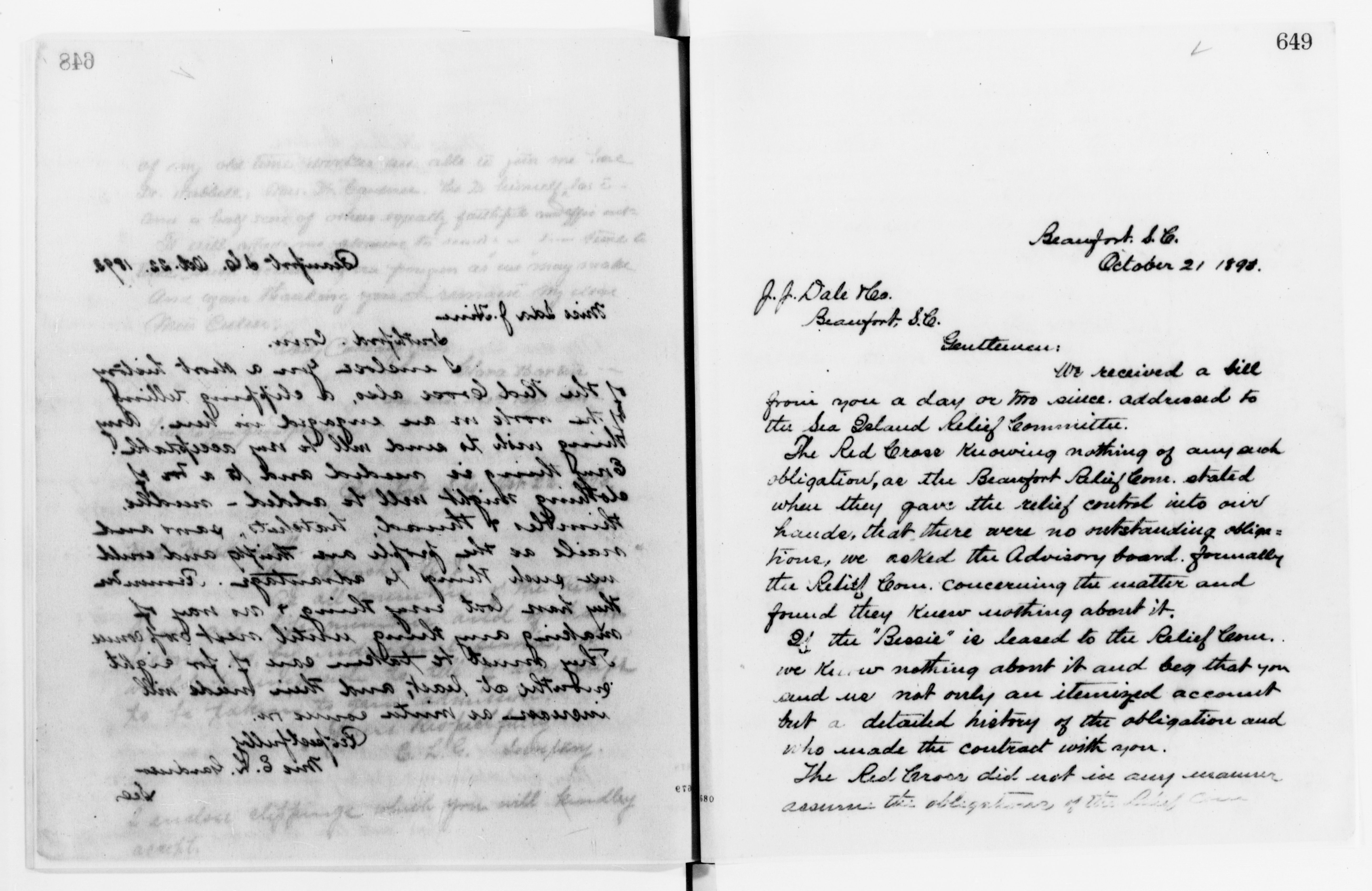 Scanned image of the current content page