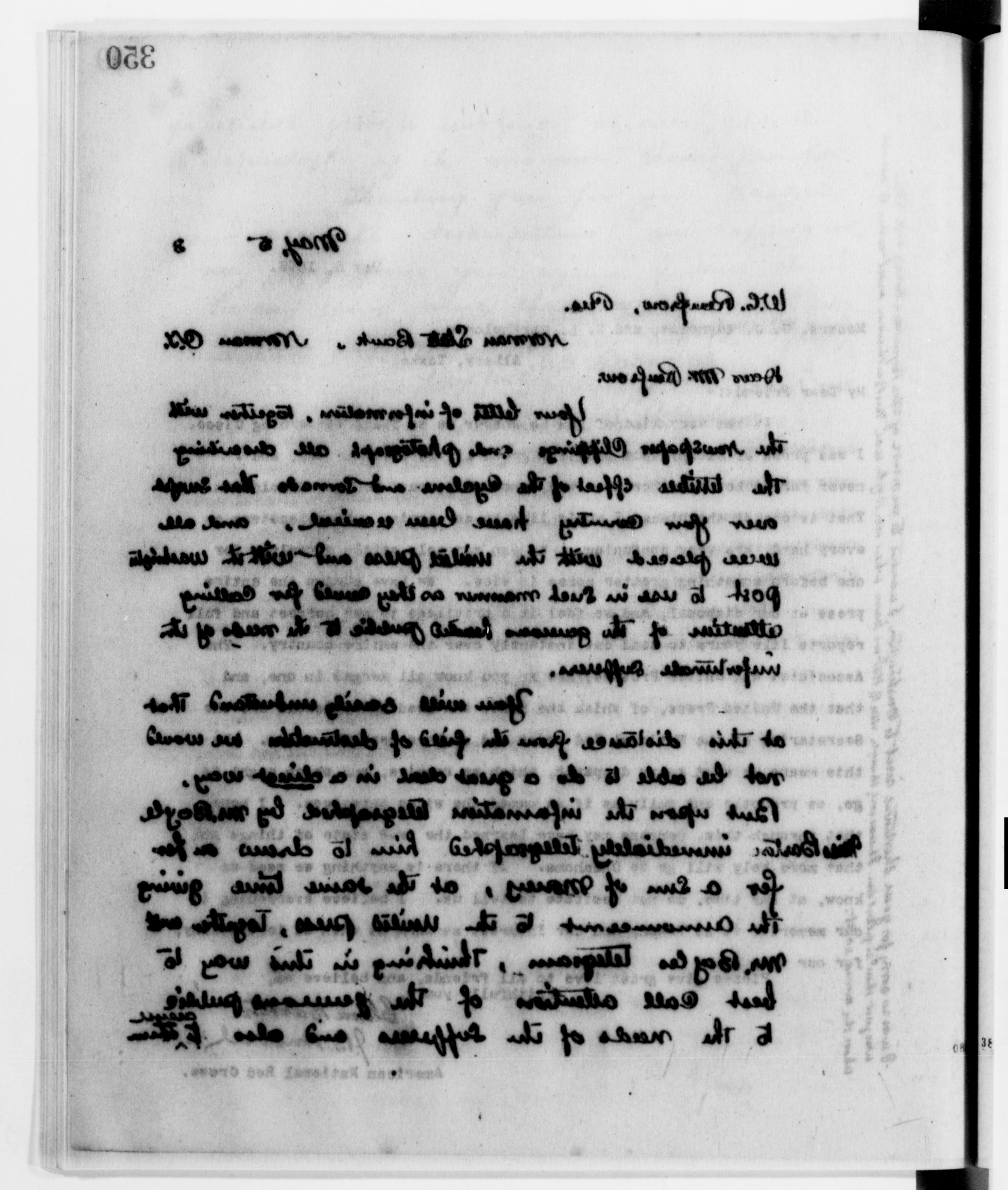 Scanned image of the current content page