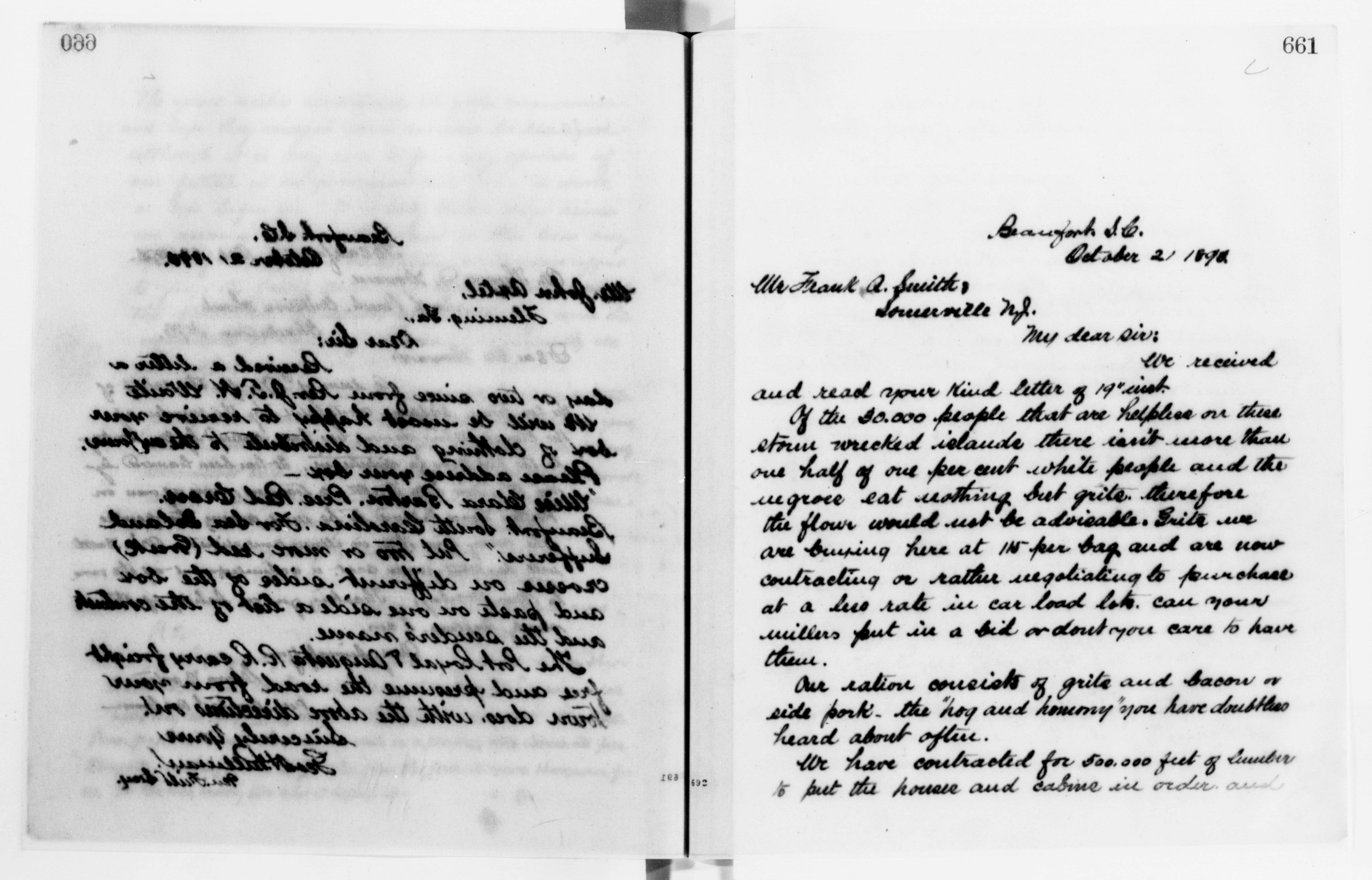 Scanned image of the current content page