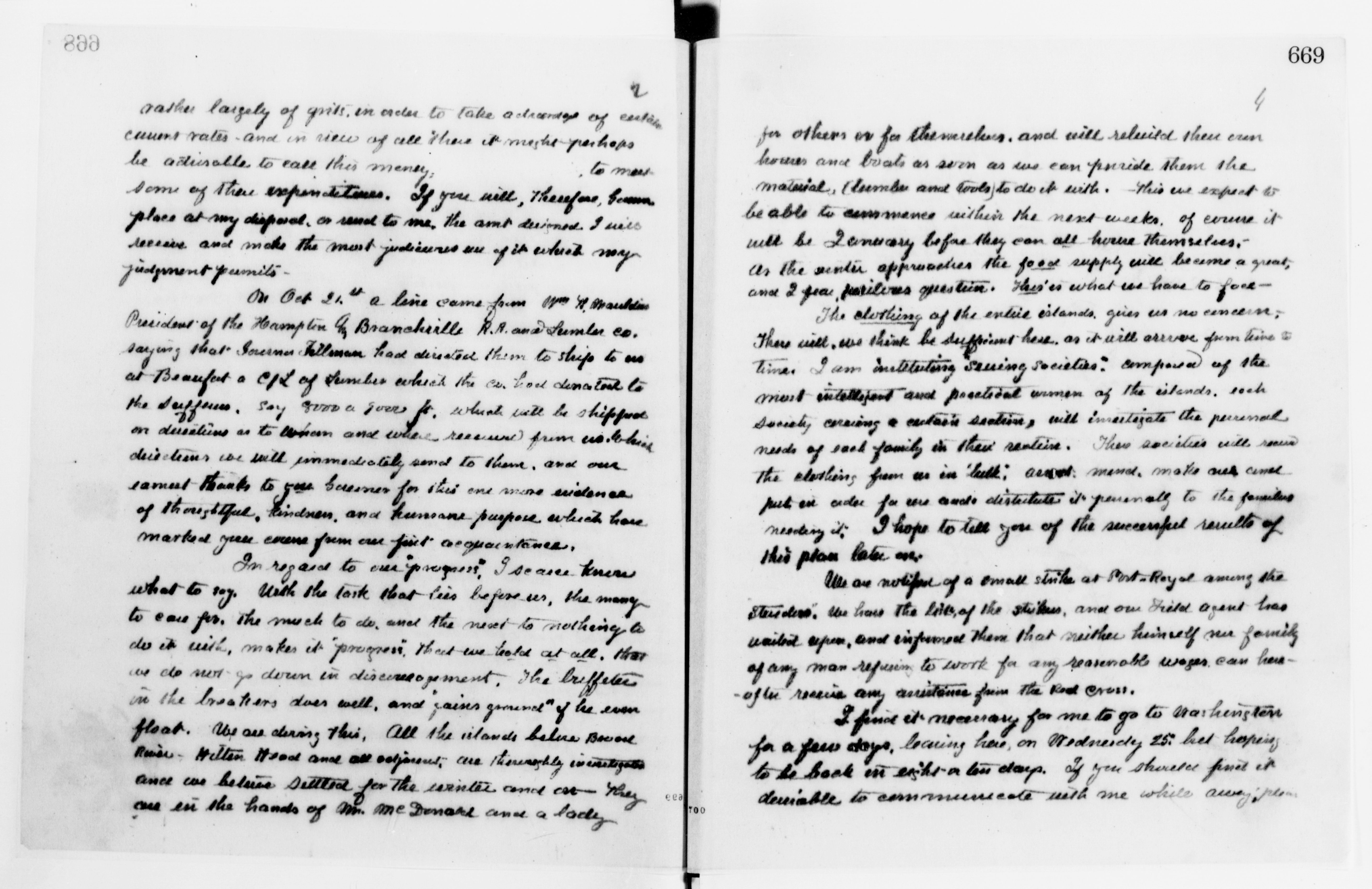 Scanned image of the current content page