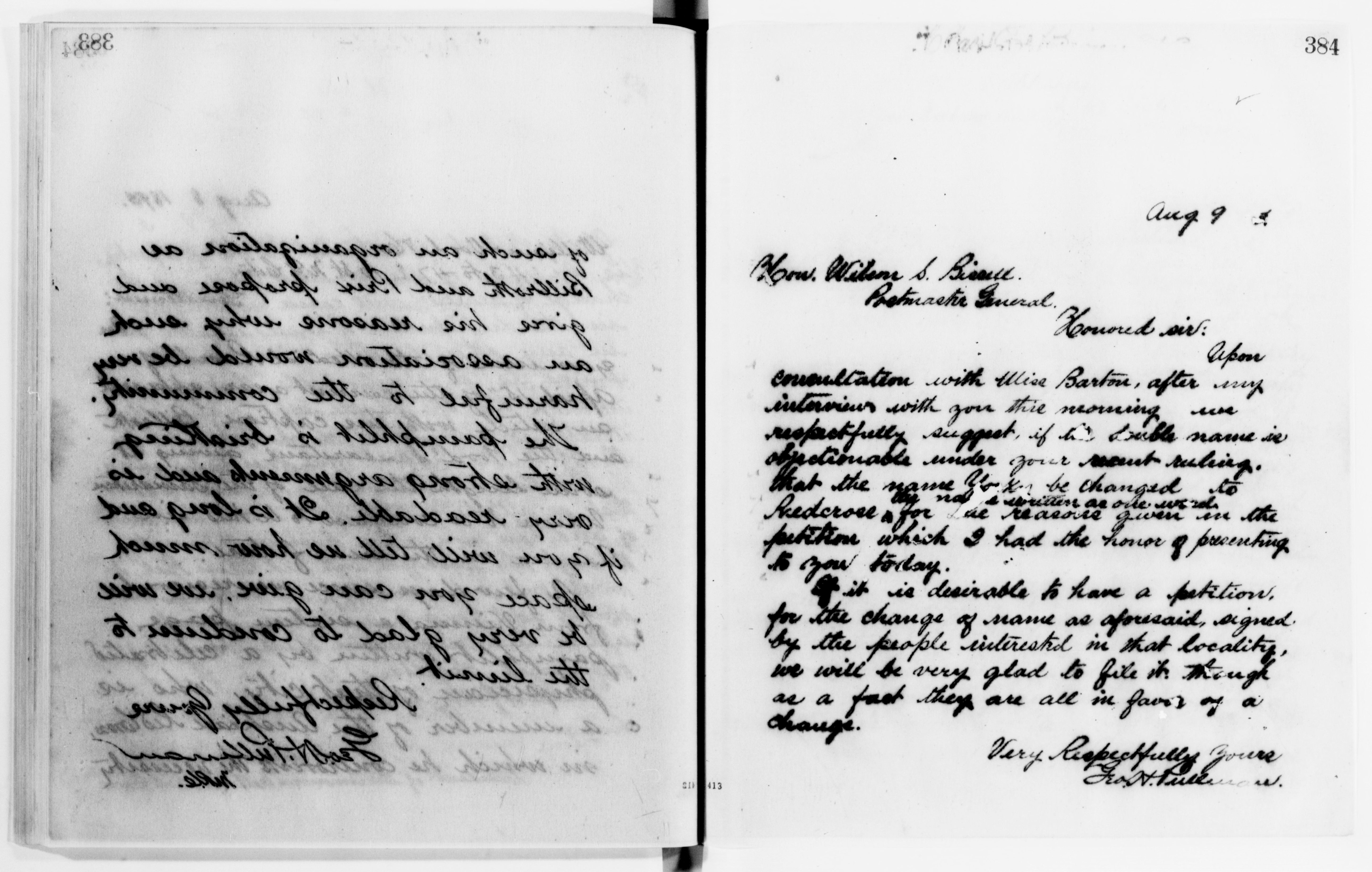 Scanned image of the current content page