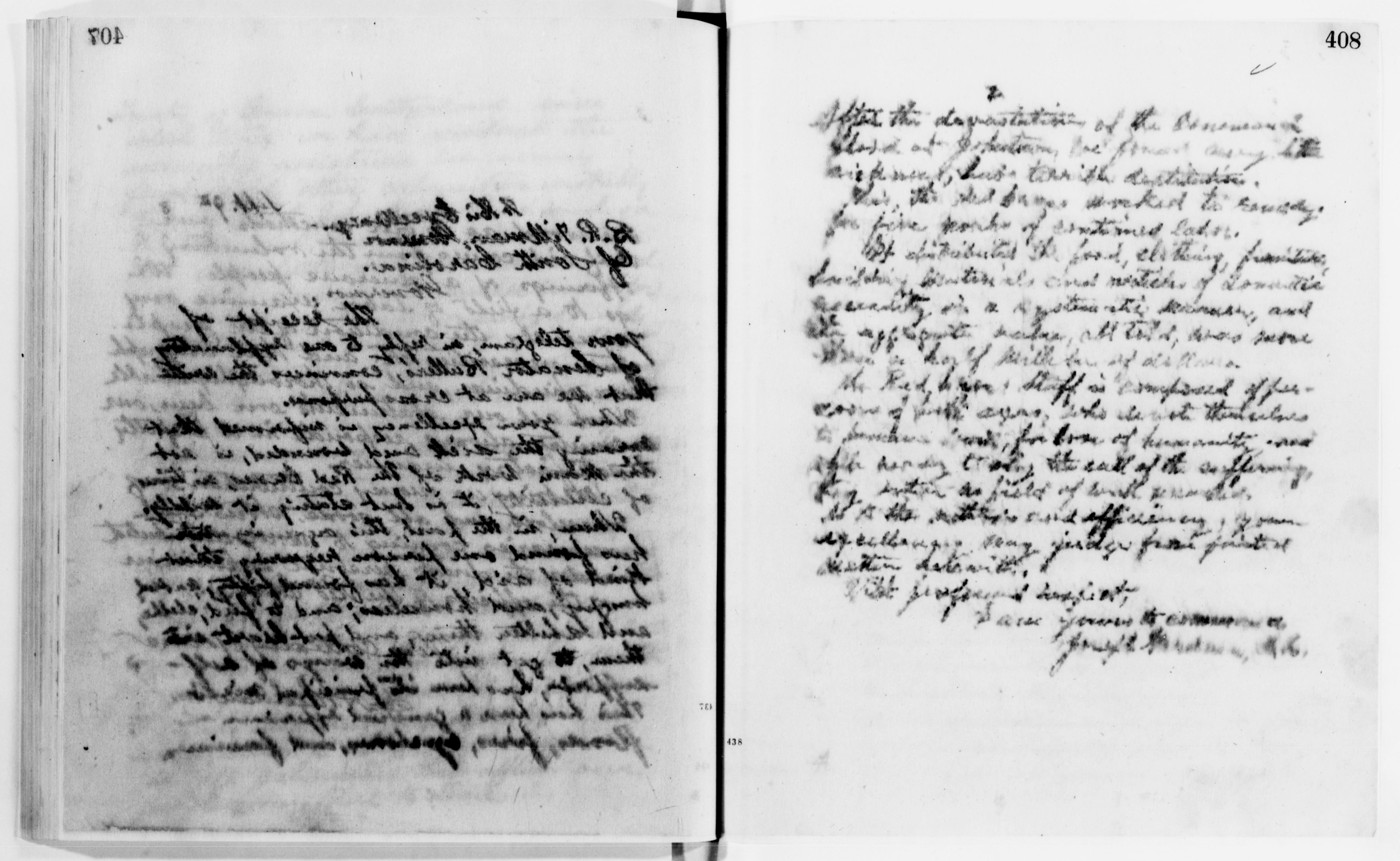 Scanned image of the current content page