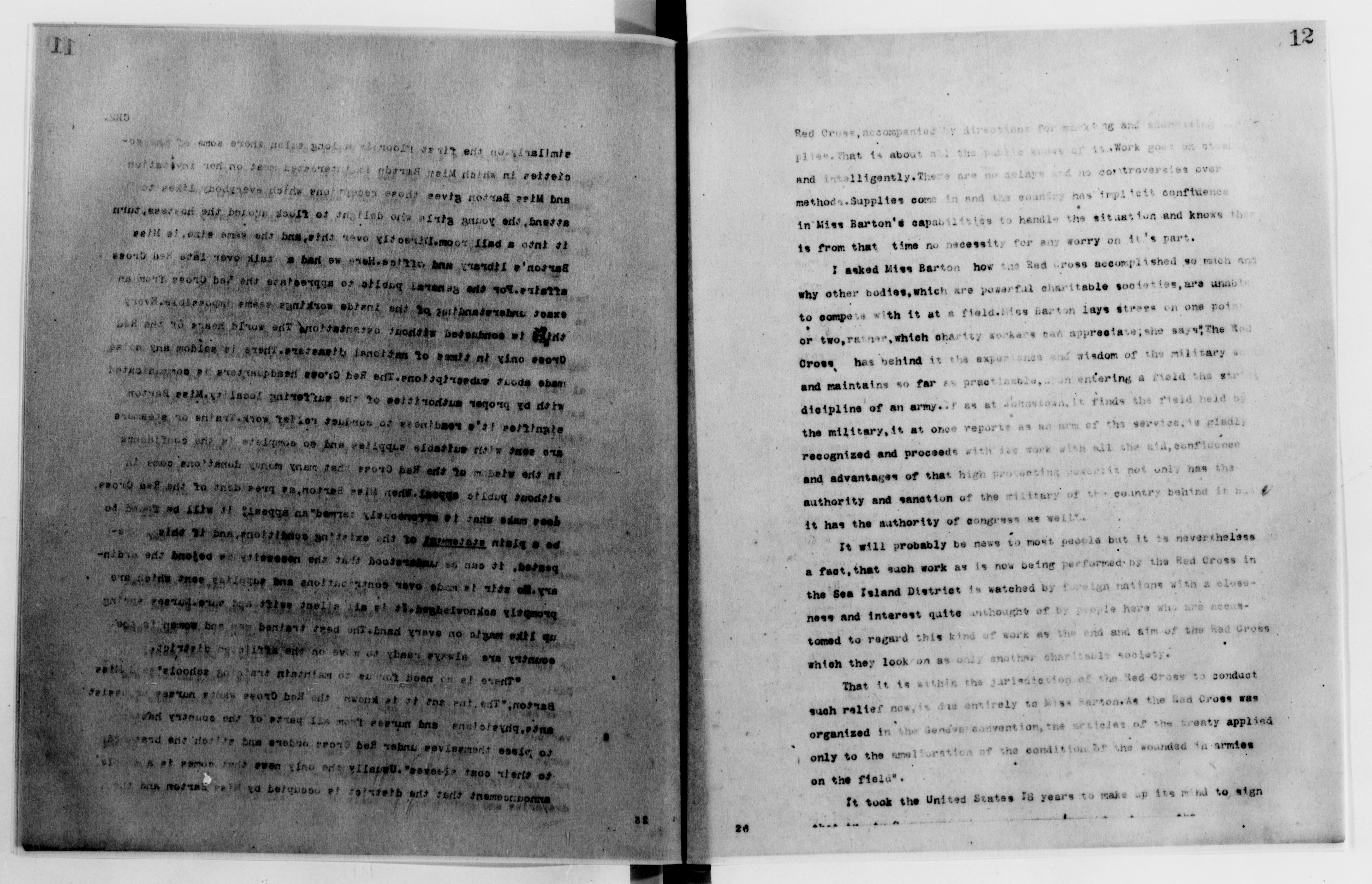 Scanned image of the current content page