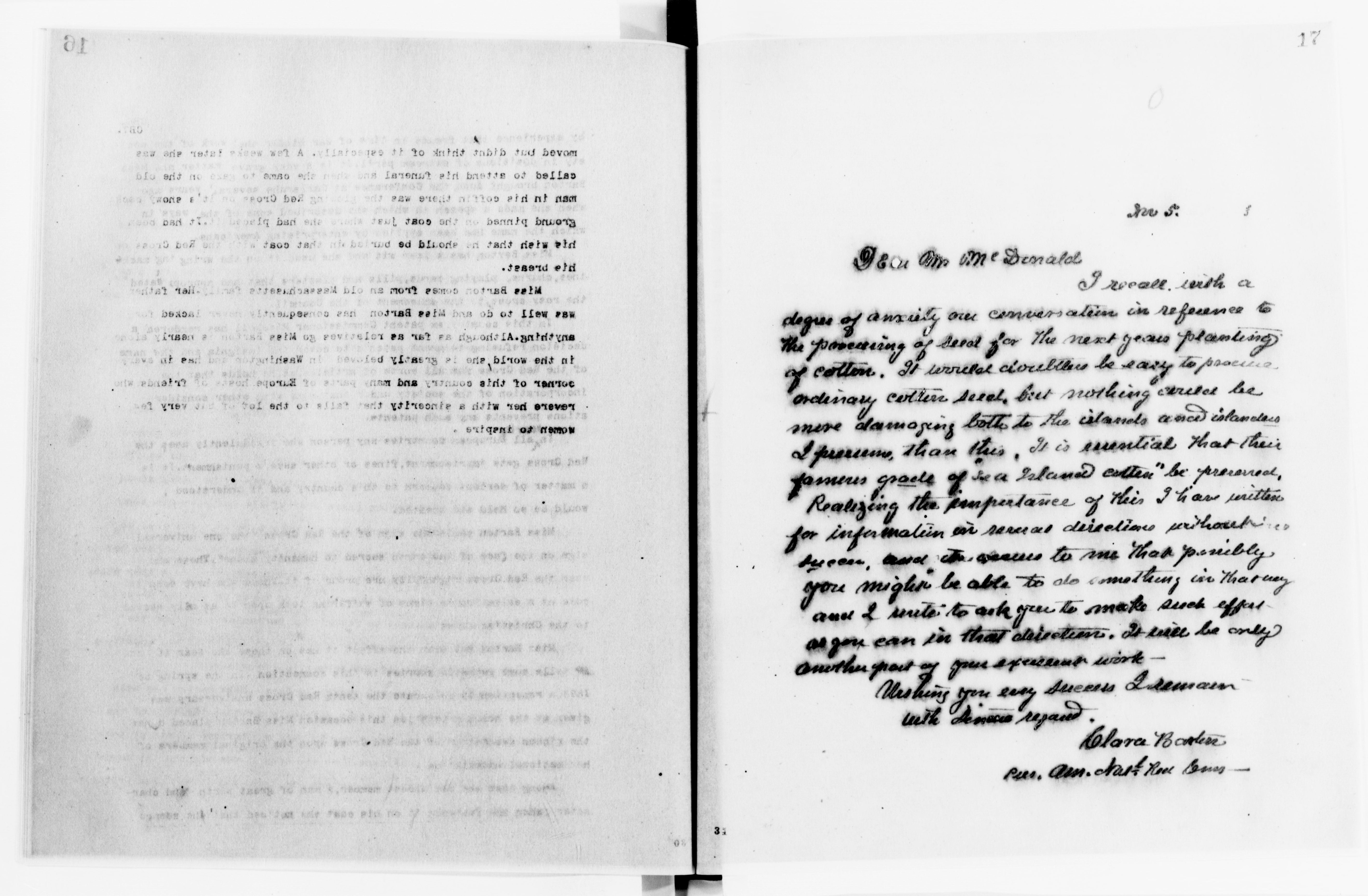 Scanned image of the current content page