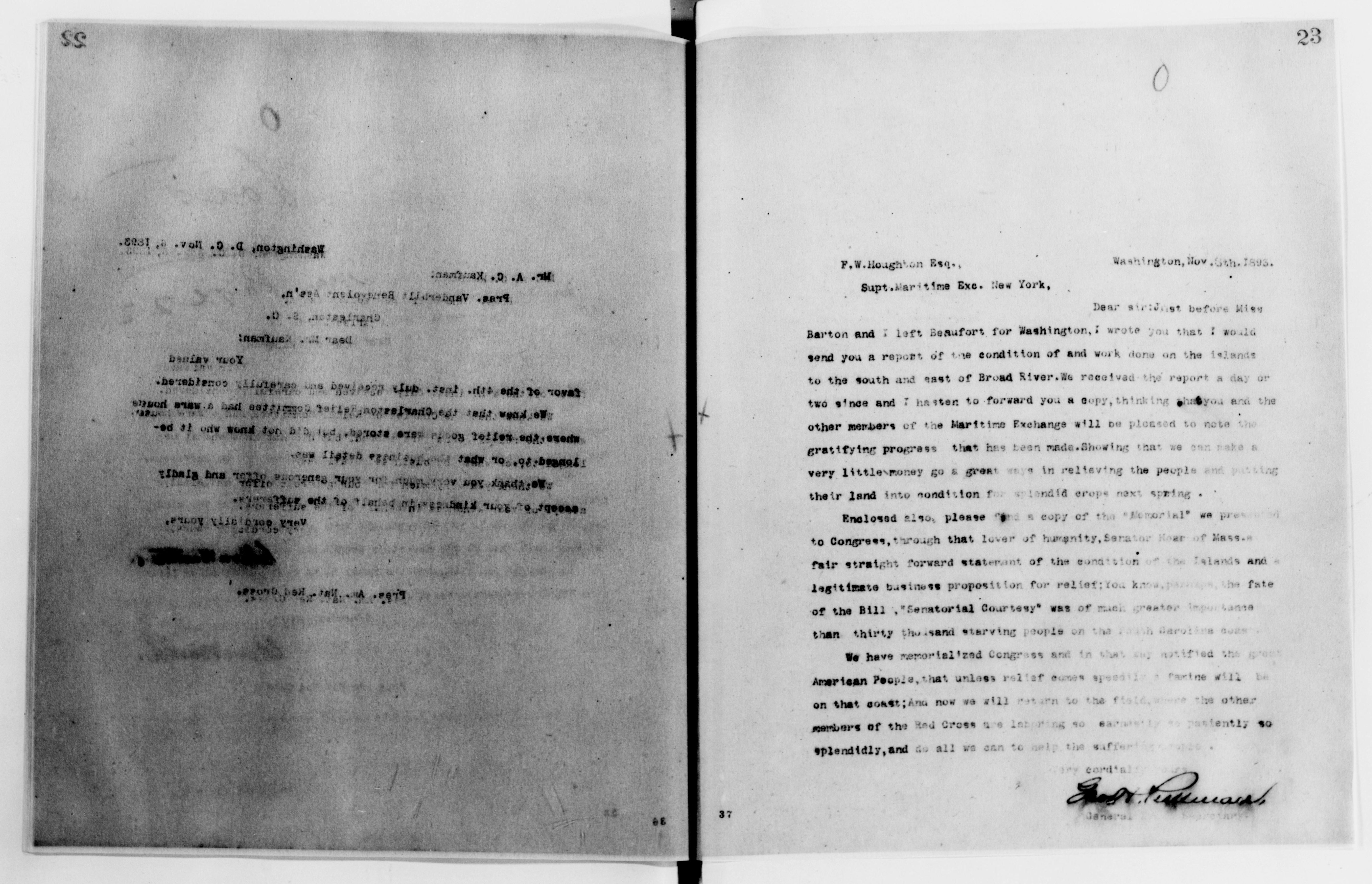 Scanned image of the current content page