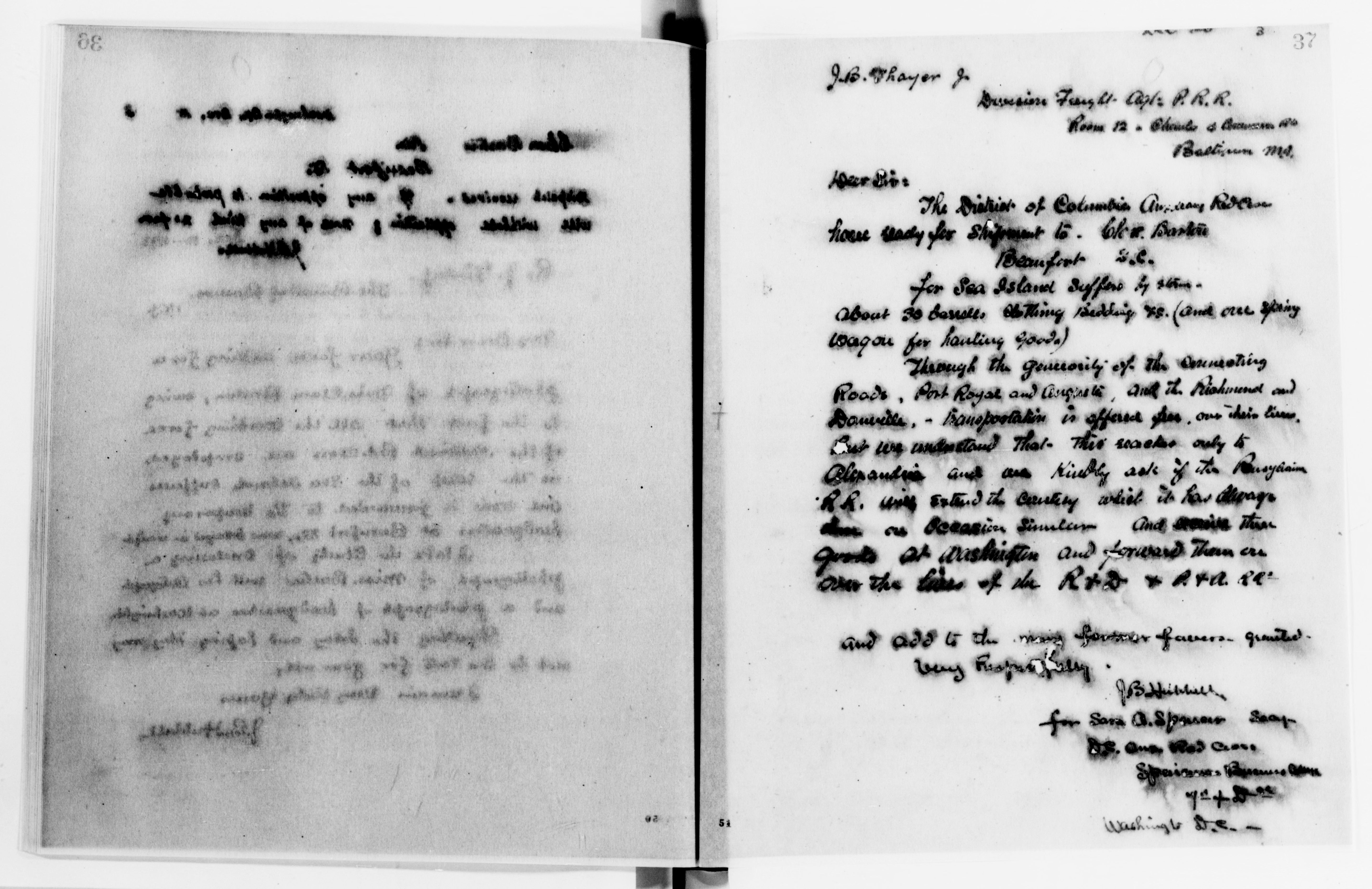 Scanned image of the current content page