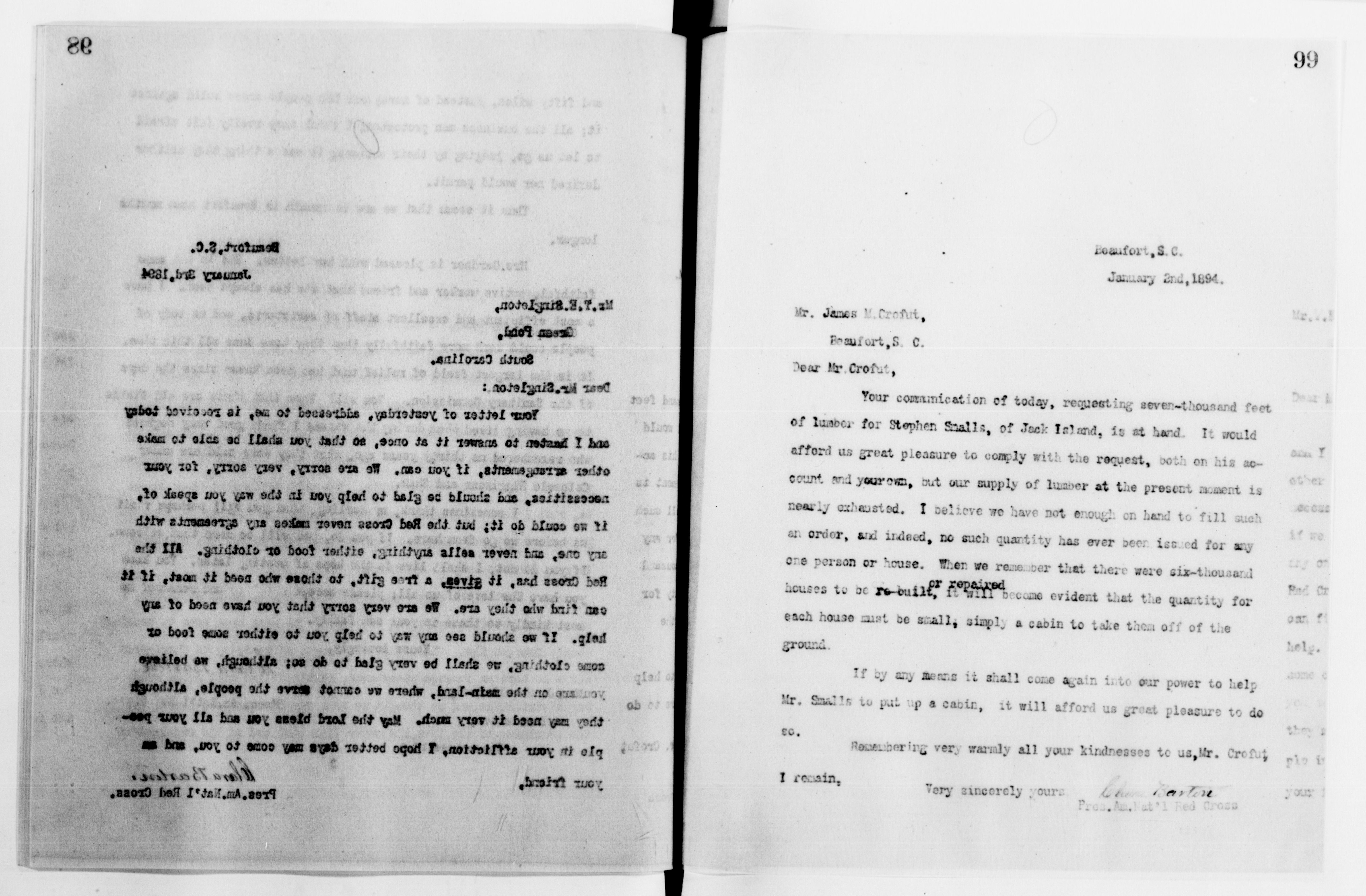 Scanned image of the current content page