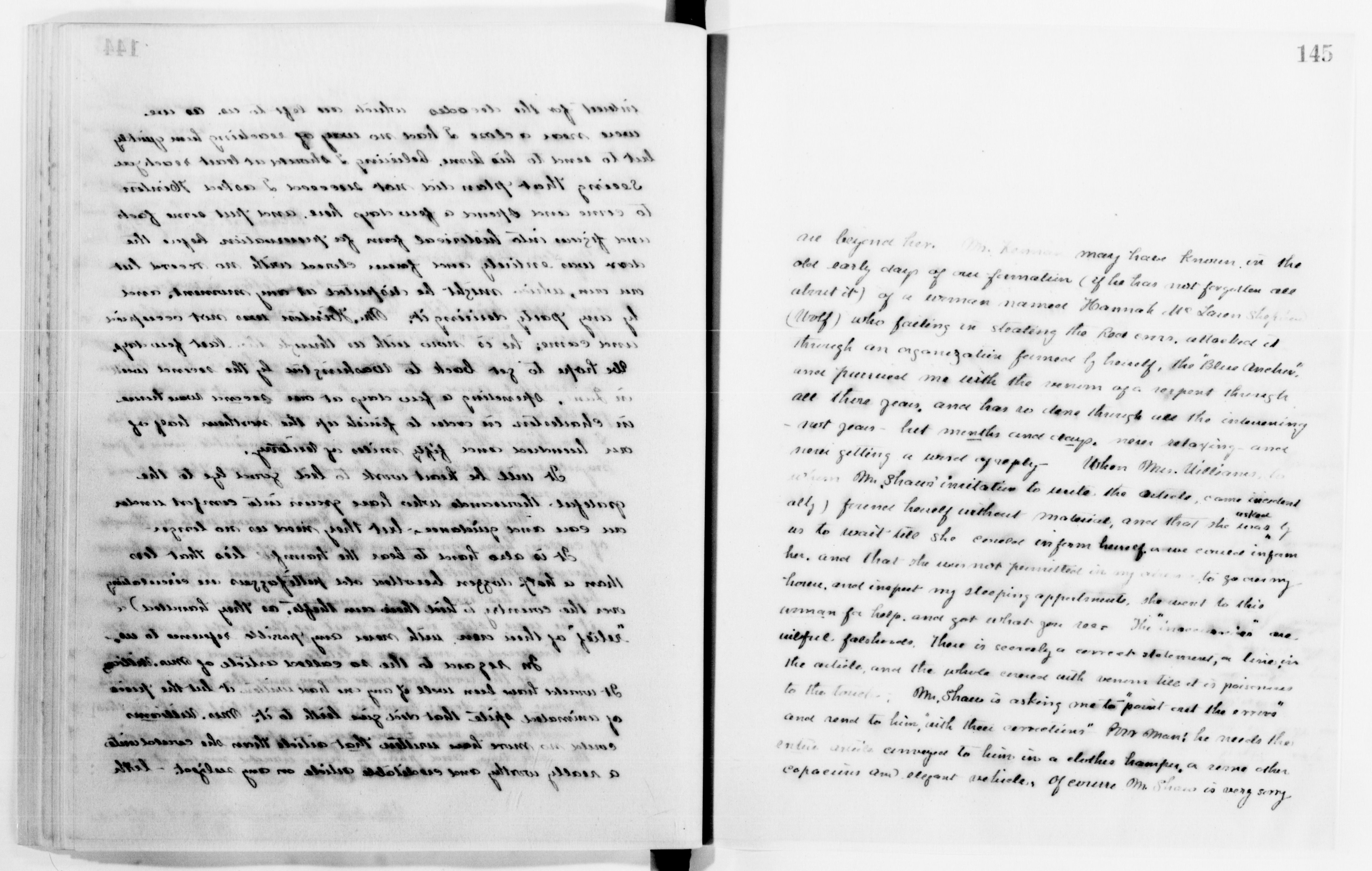 Scanned image of the current content page