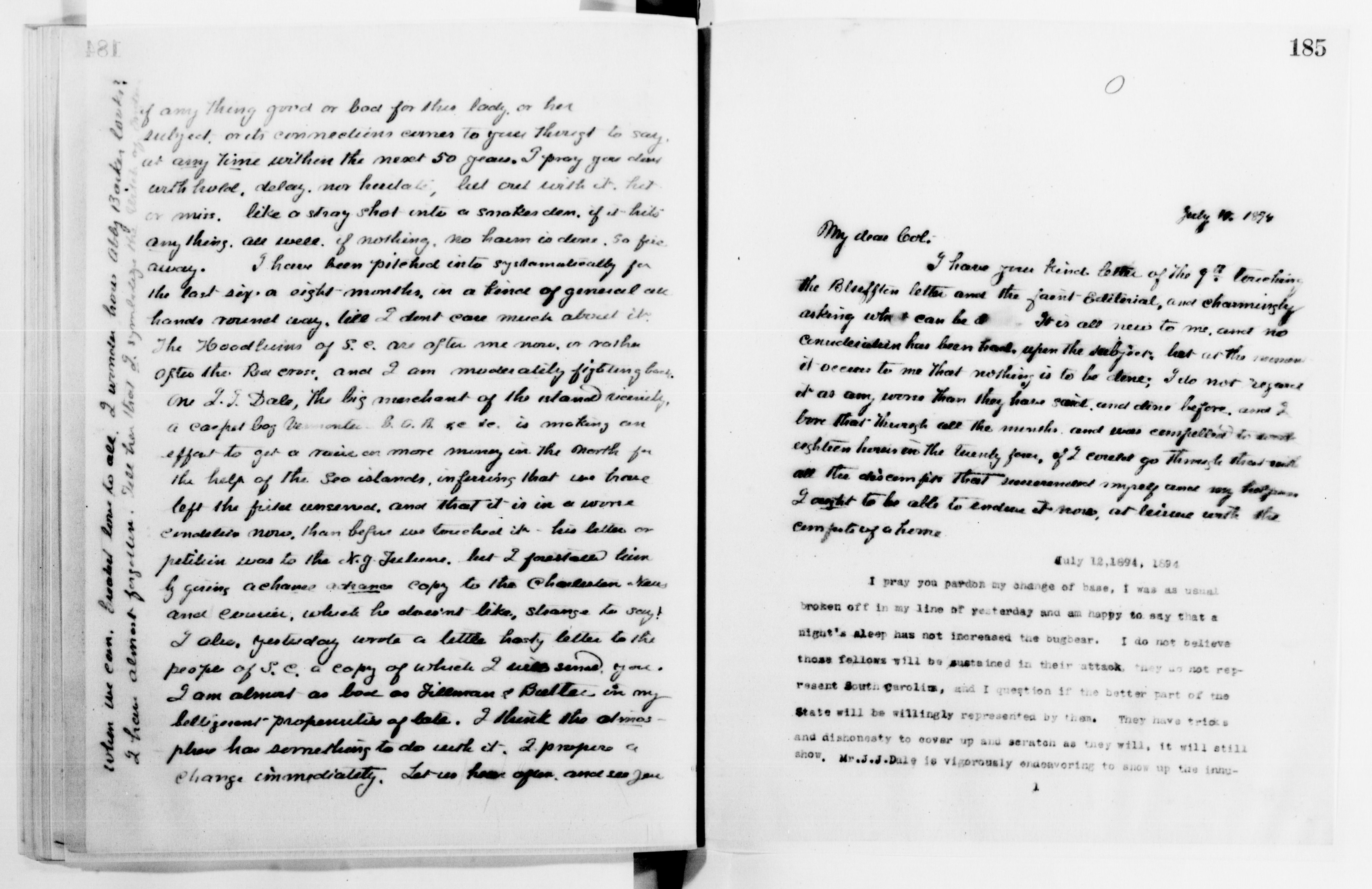 Scanned image of the current content page
