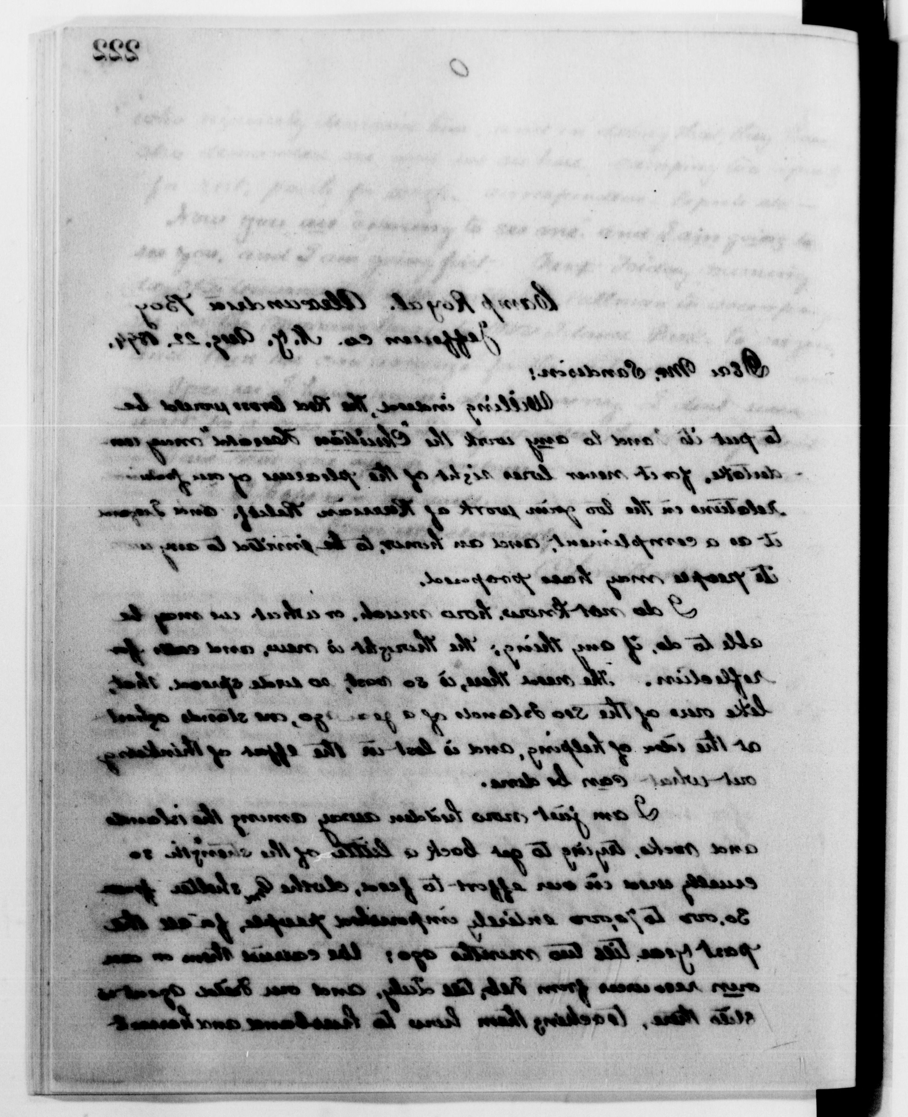 Scanned image of the current content page