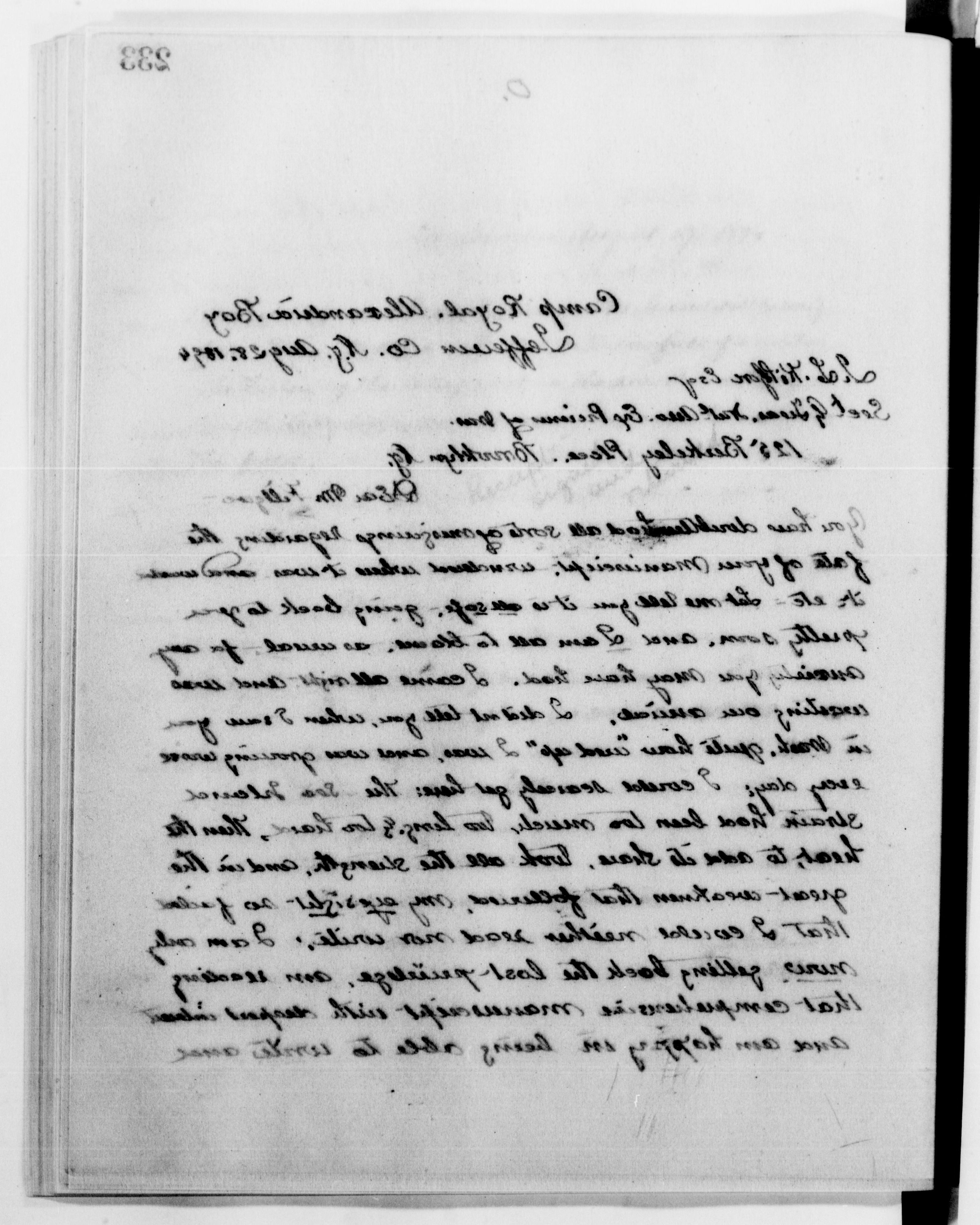 Scanned image of the current content page