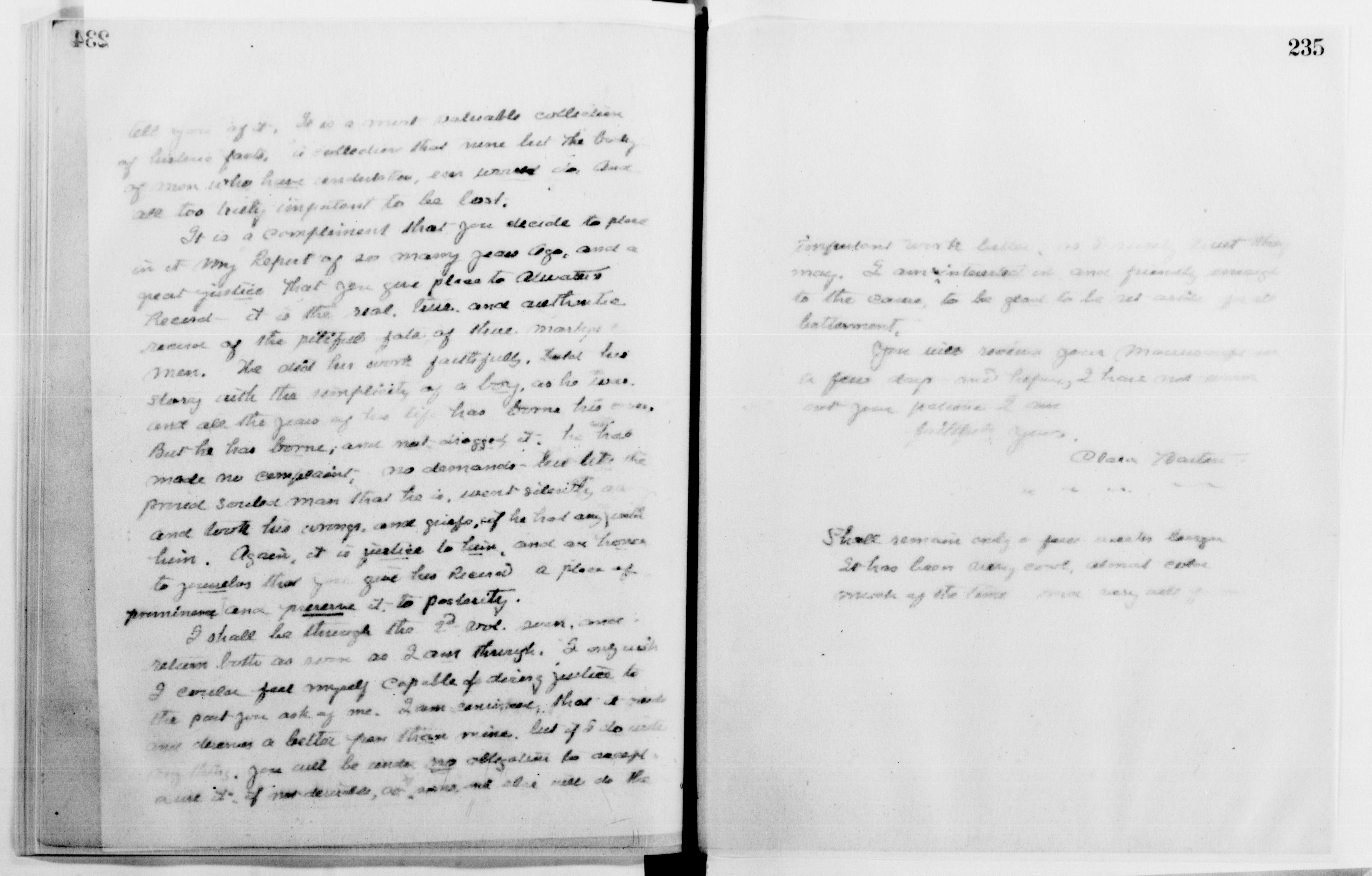 Scanned image of the current content page